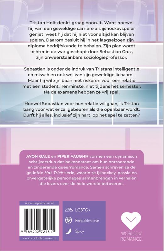 Achterkant van Off the Ice