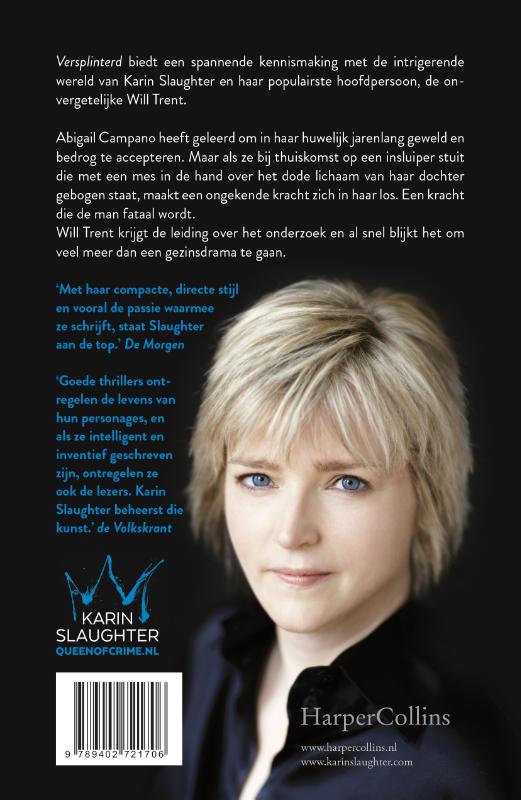 Achterkant van Versplinterd