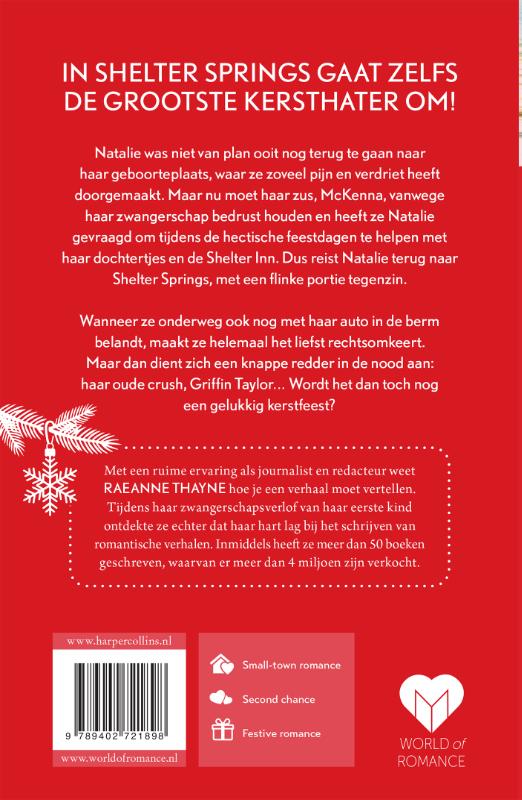 Achterkant van Kerst in Shelter Springs
