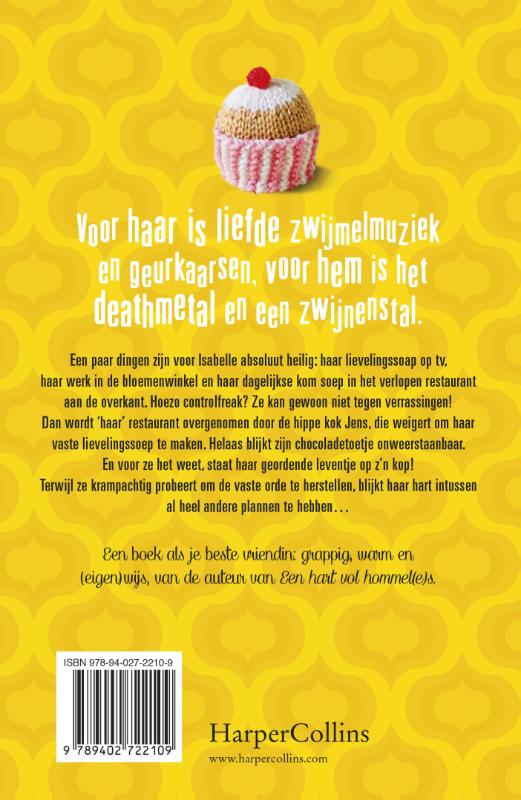 Achterkant van Een man om op te (vr)eten