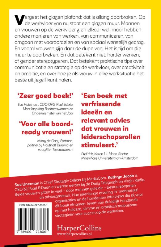 Achterkant van De glazen muur
