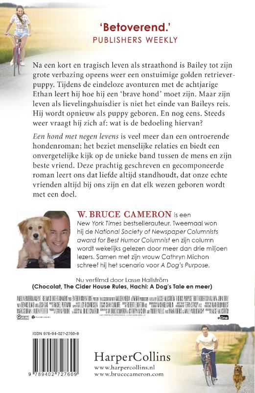 Achterkant van Een hond met negen levens