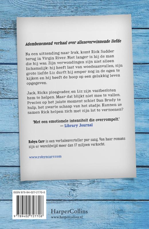 Achterkant van Na de storm