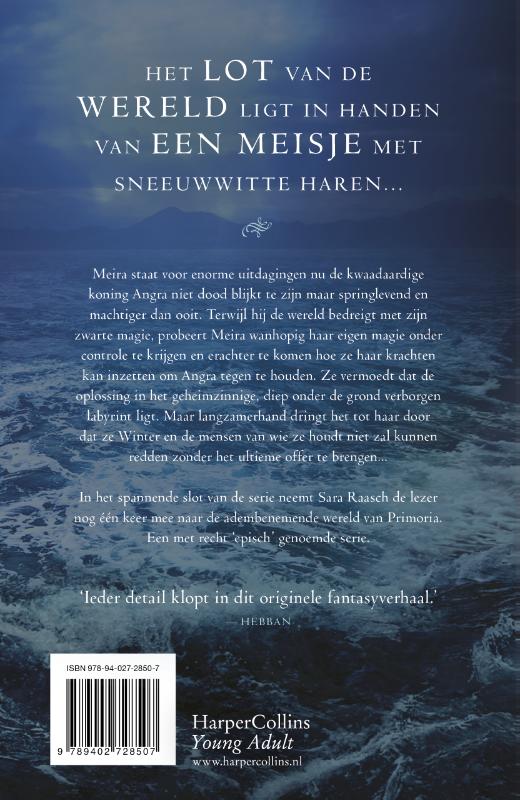 Achterkant van Bevroren nacht