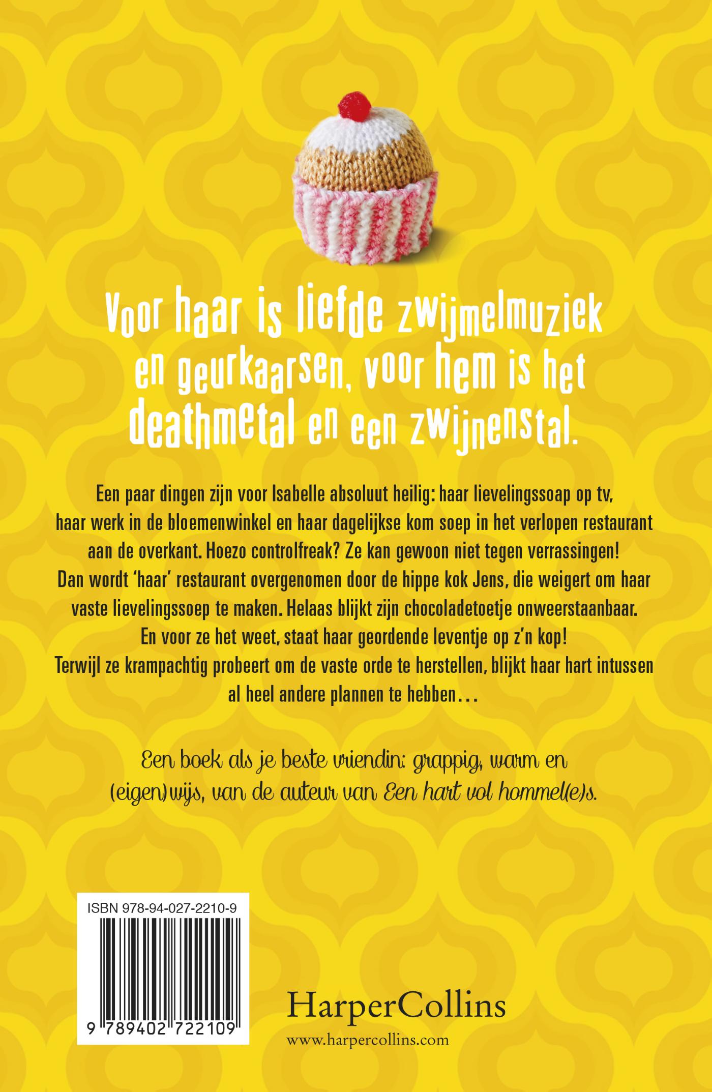 Achterkant van Een man om op te (vr)eten