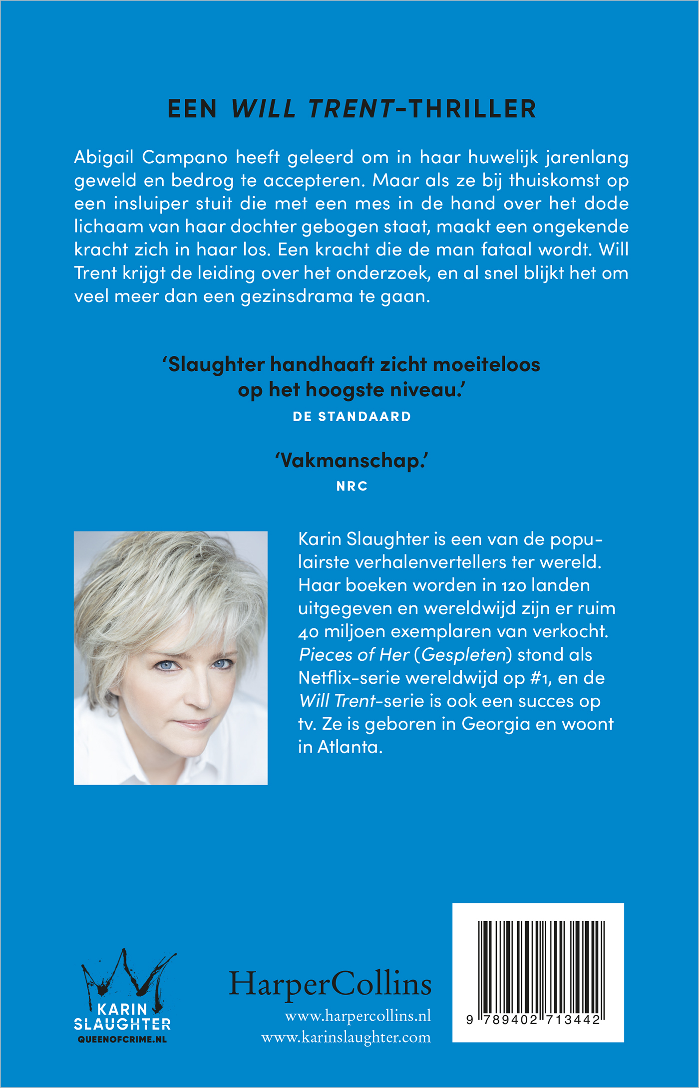 Achterkant van Versplinterd