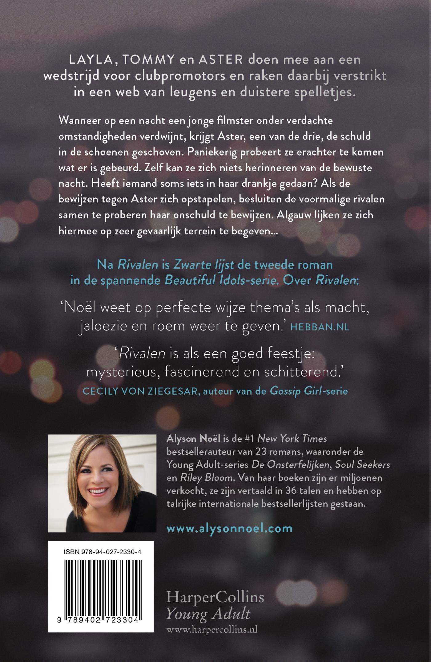 Achterkant van Zwarte lijst