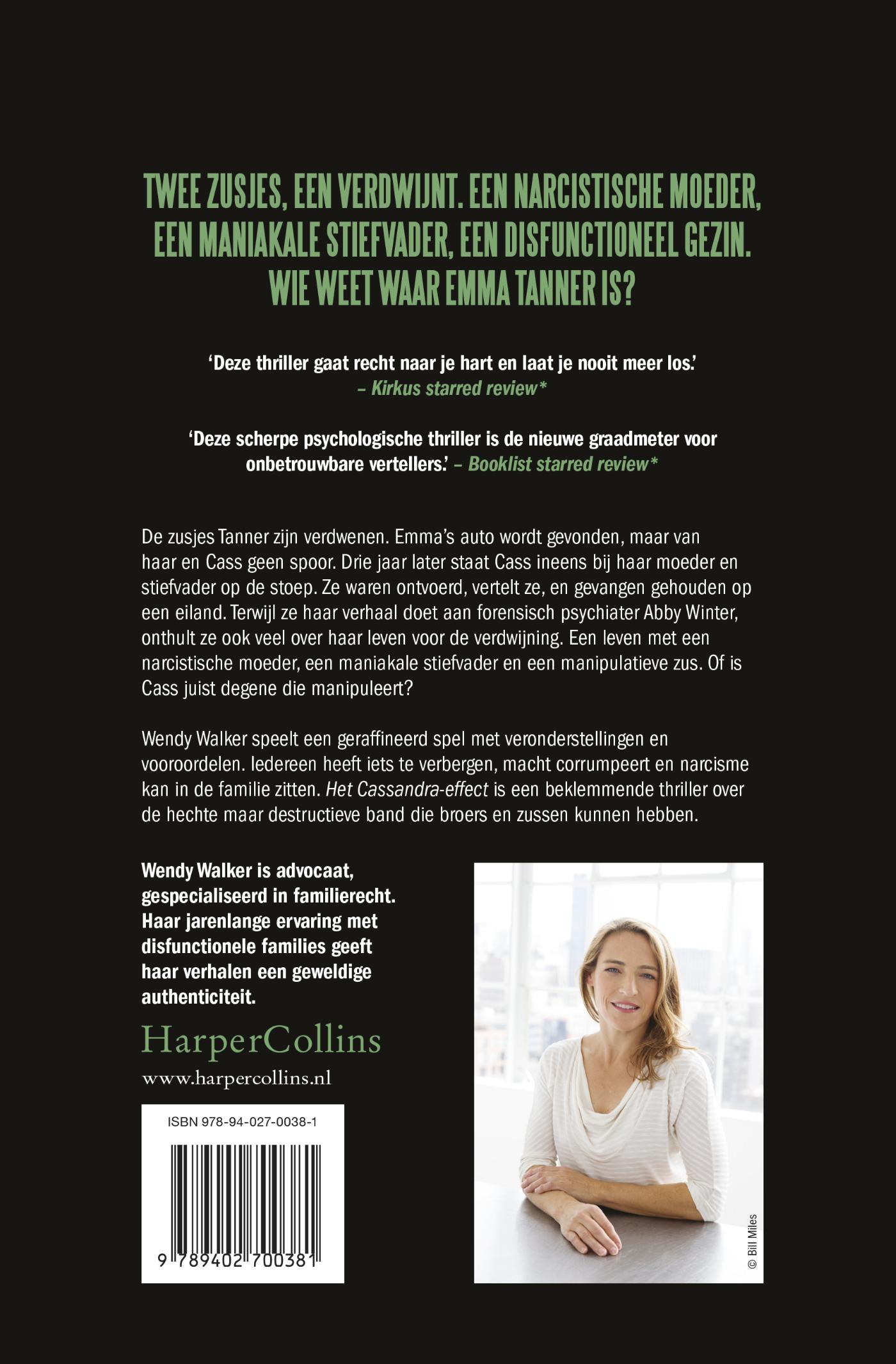 Achterkant van Het Cassandra-effect