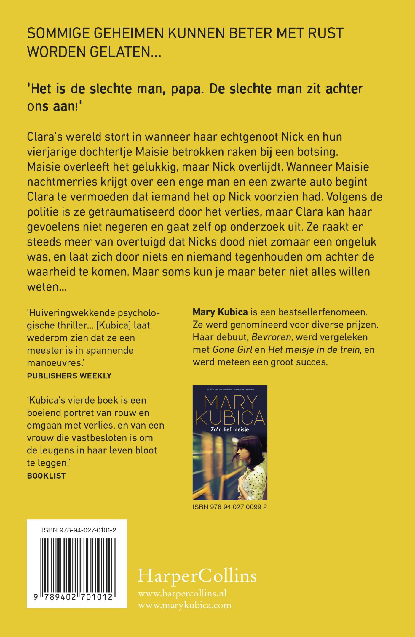 Achterkant van Laatste leugen