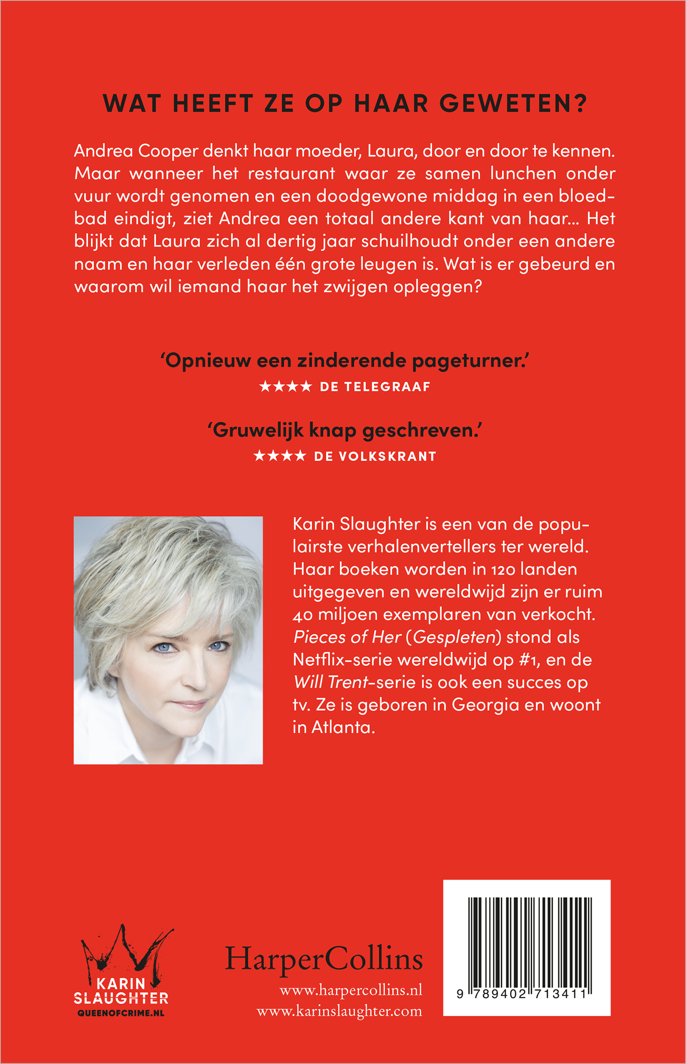 Achterkant van Gespleten