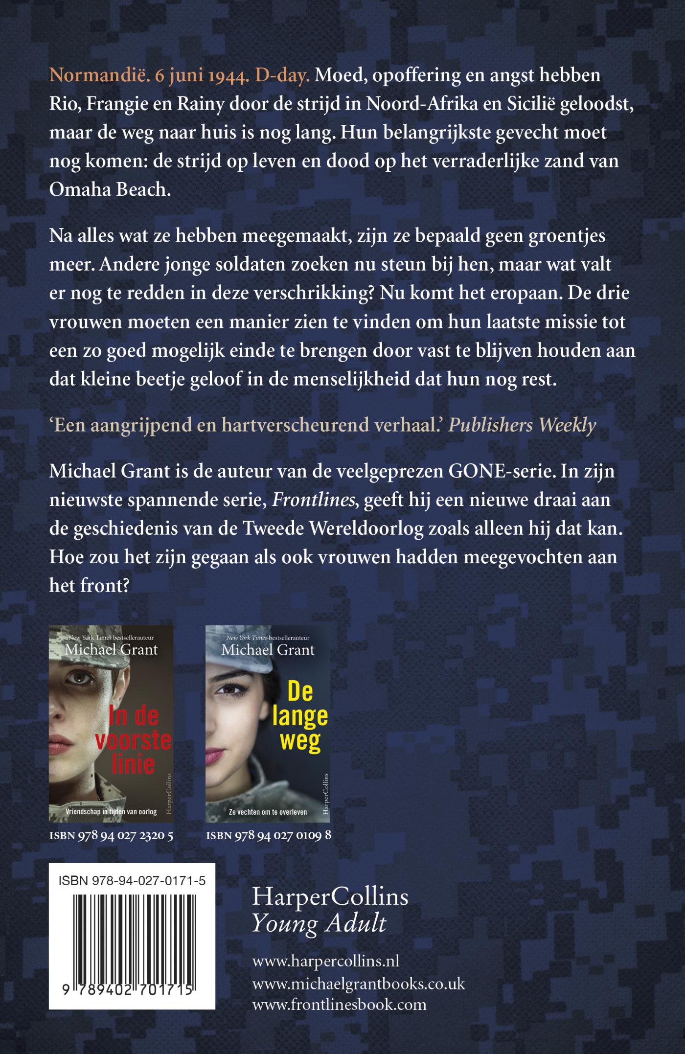 Achterkant van De laatste missie