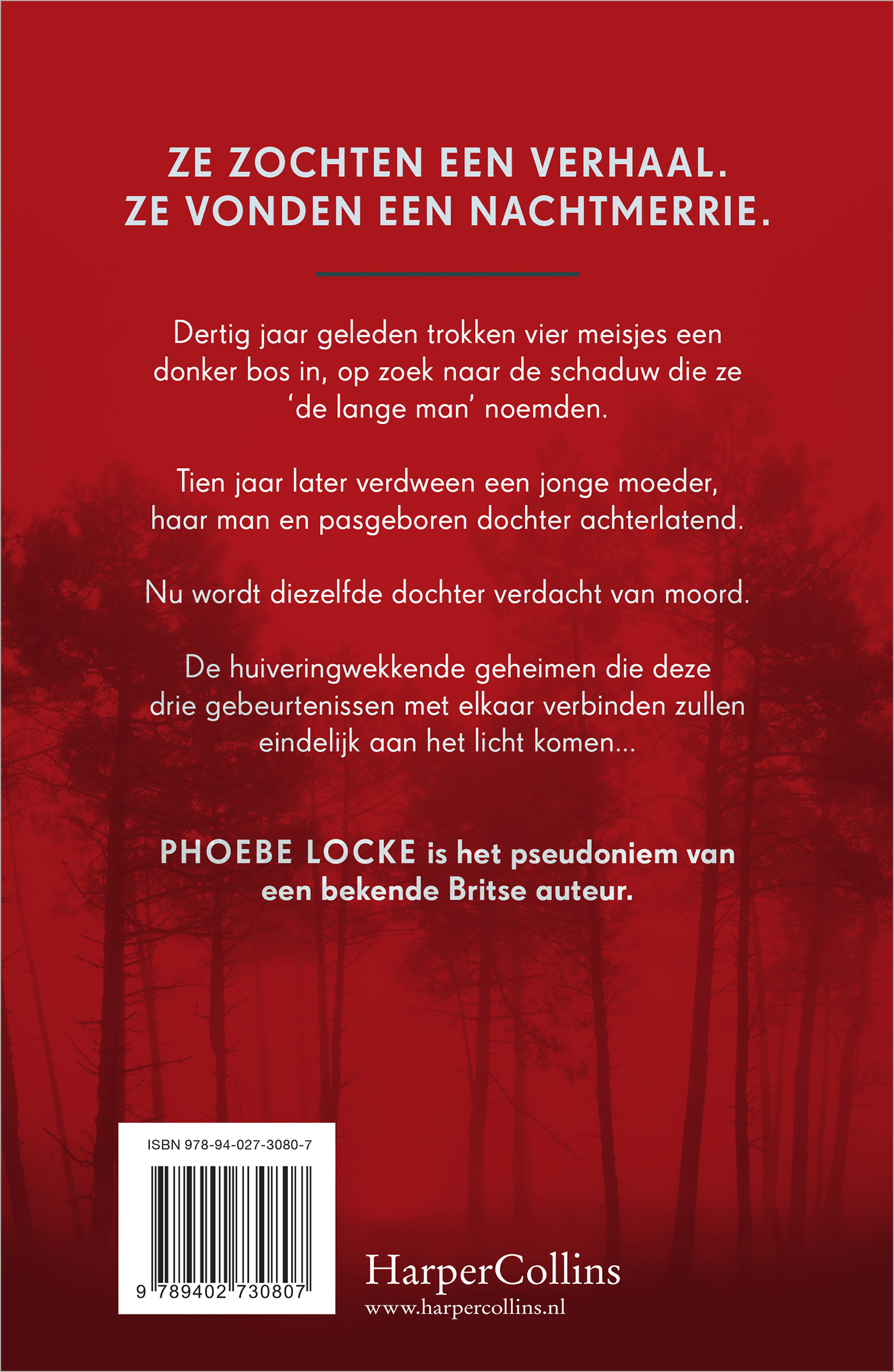 Achterkant van Schaduwman