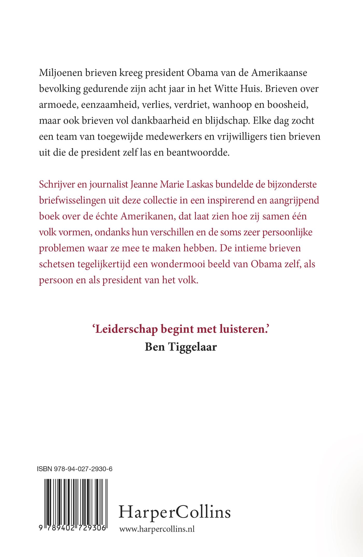 Achterkant van Beste Obama