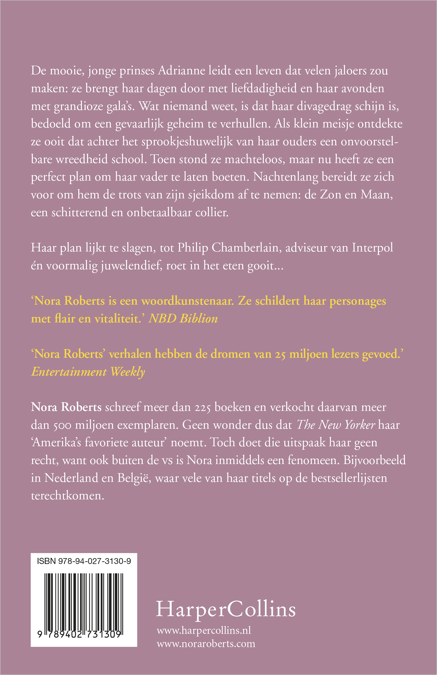 Achterkant van Een fonkelend spoor
