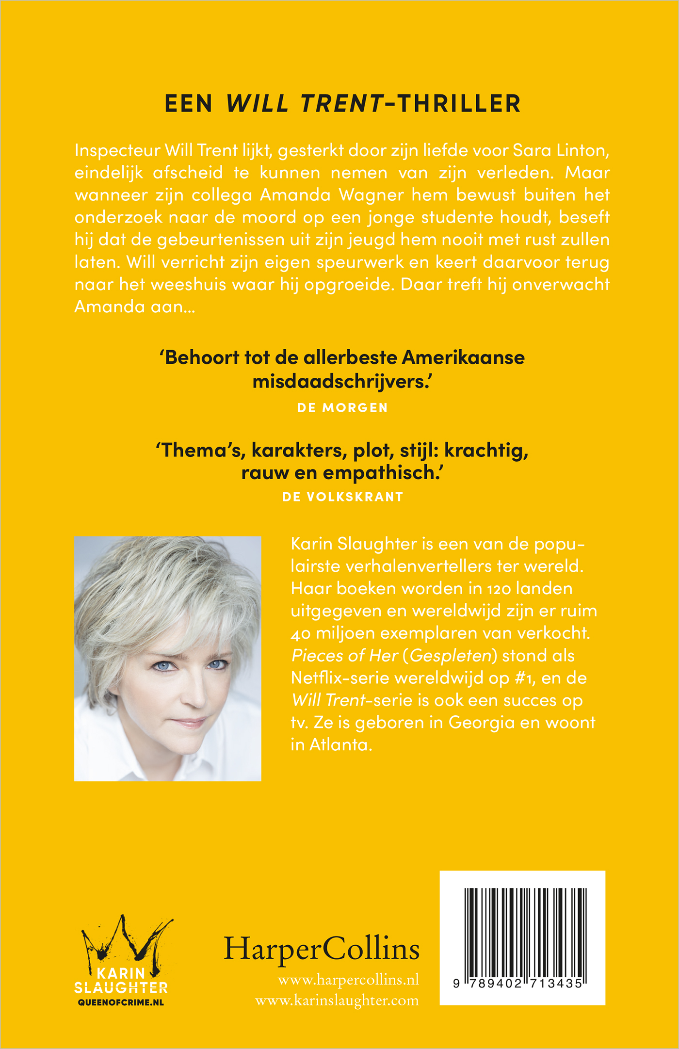 Achterkant van Genadeloos