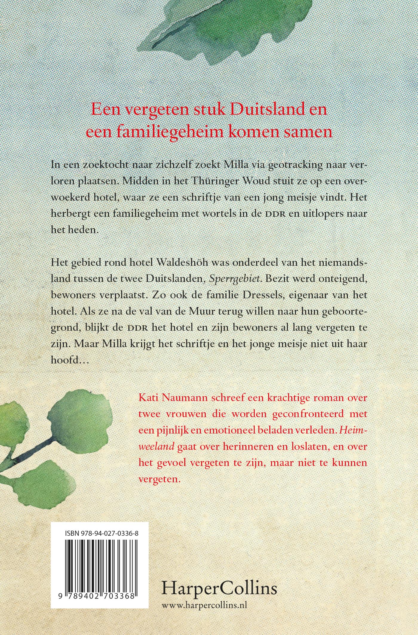 Achterkant van Heimweeland