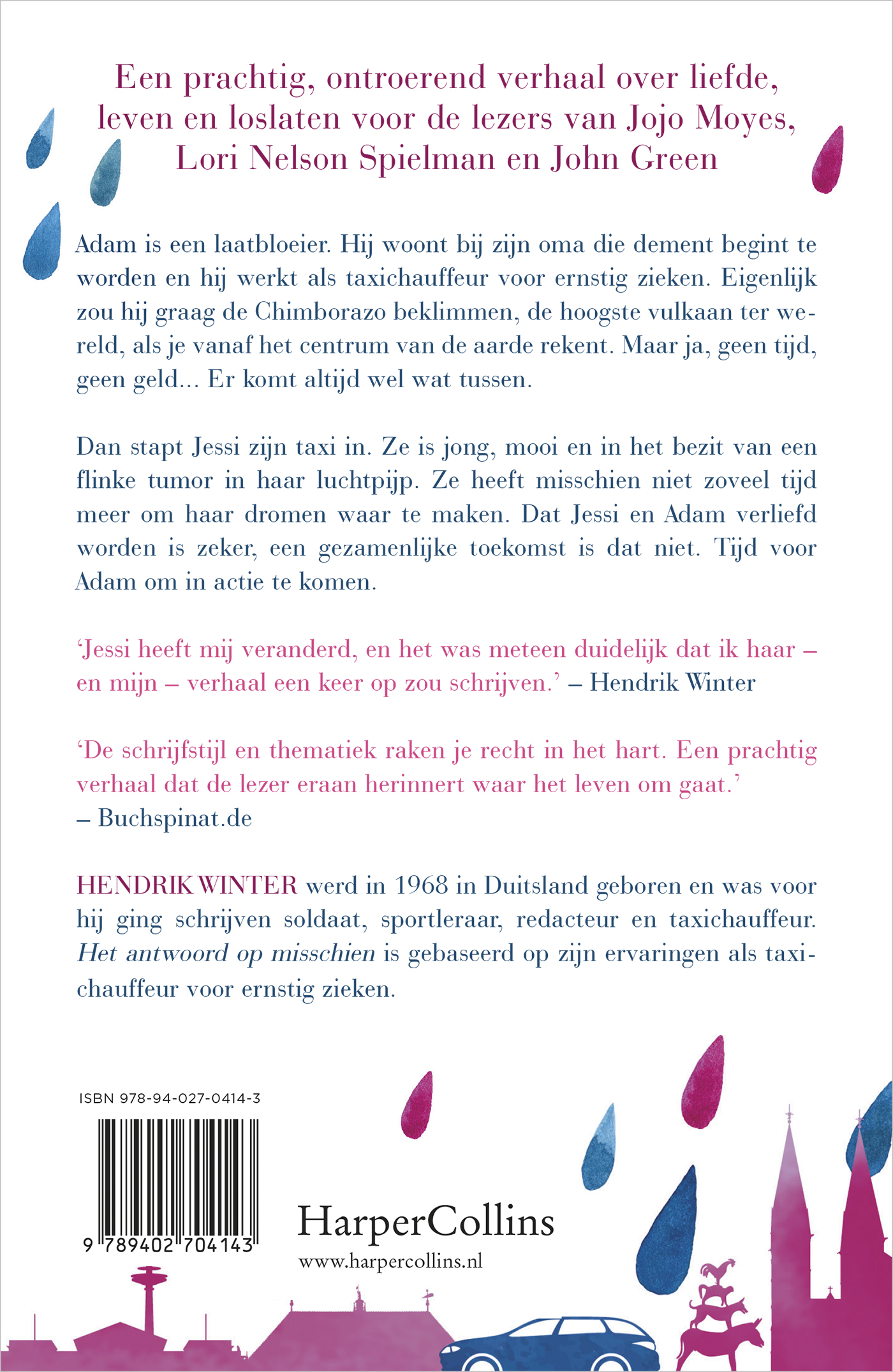 Achterkant van Het antwoord op misschien