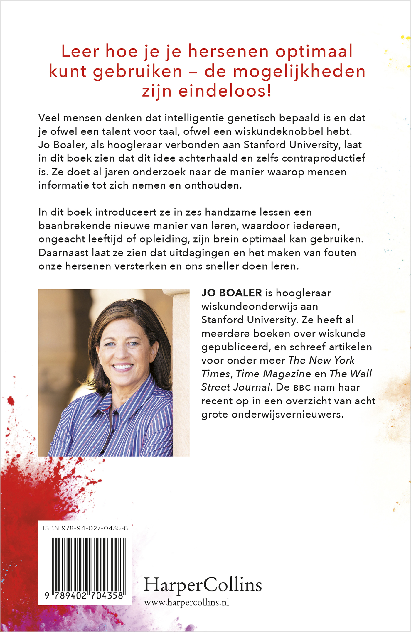 Achterkant van Het grenzeloze brein