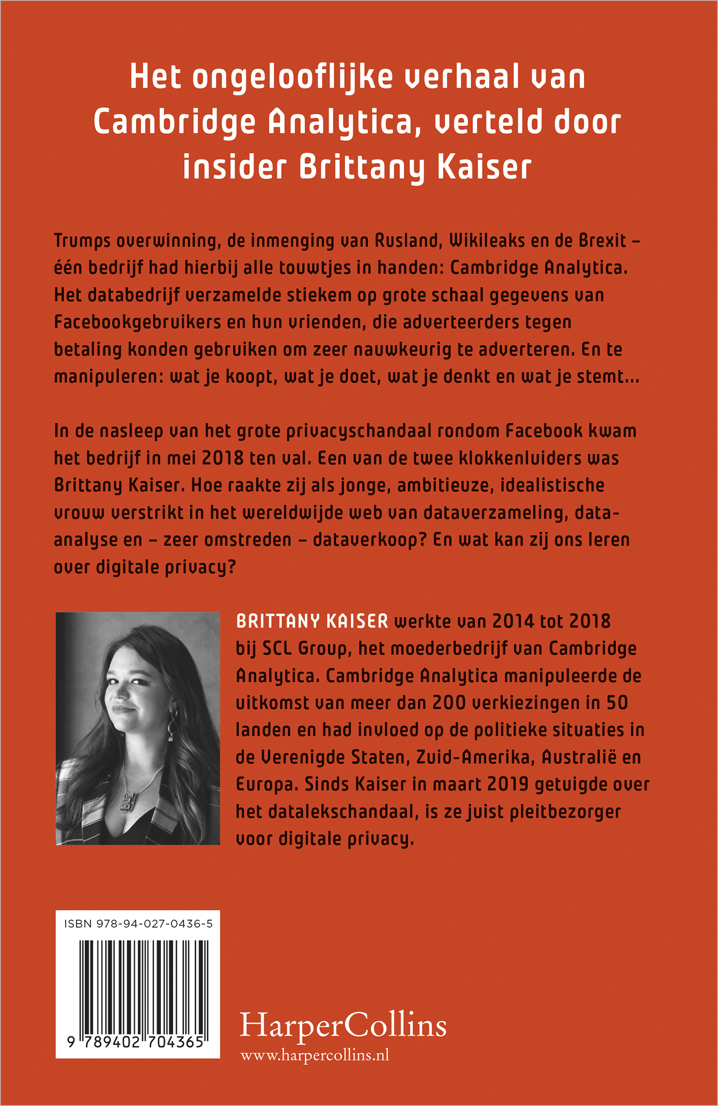 Achterkant van De datadictatuur