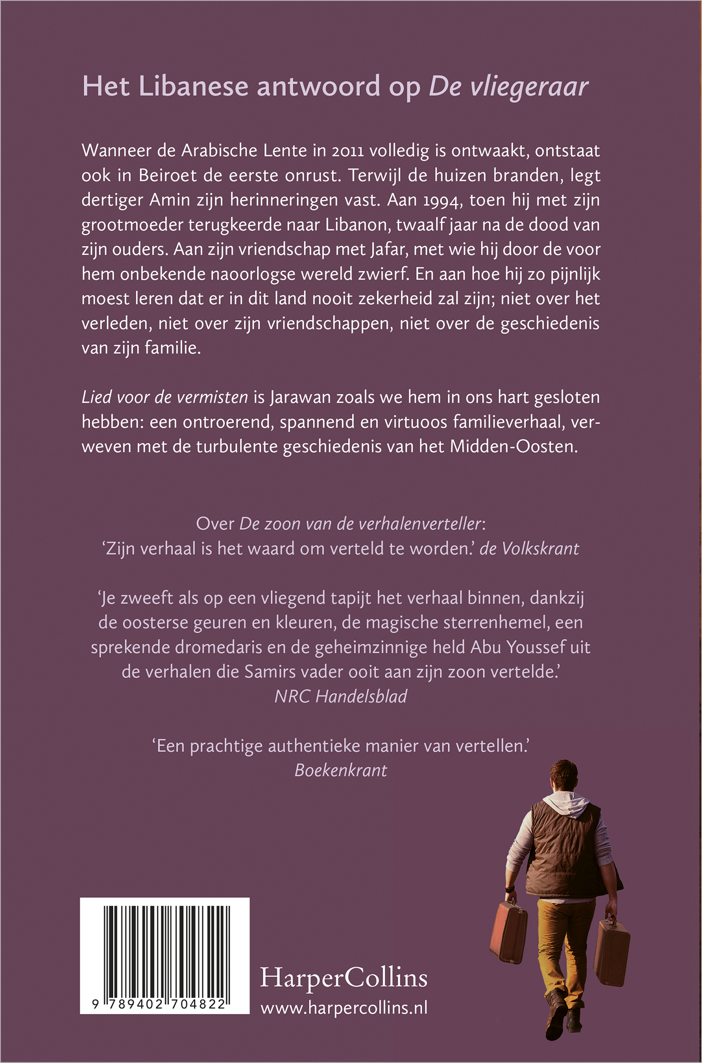 Achterkant van Lied voor de vermisten