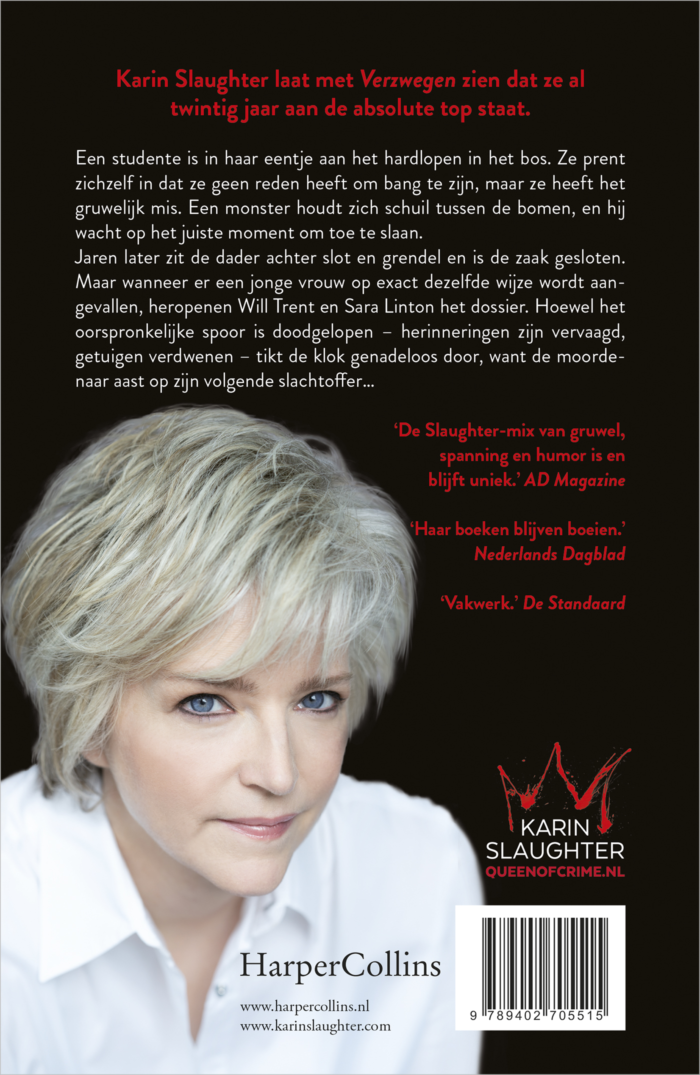 Achterkant van Verzwegen