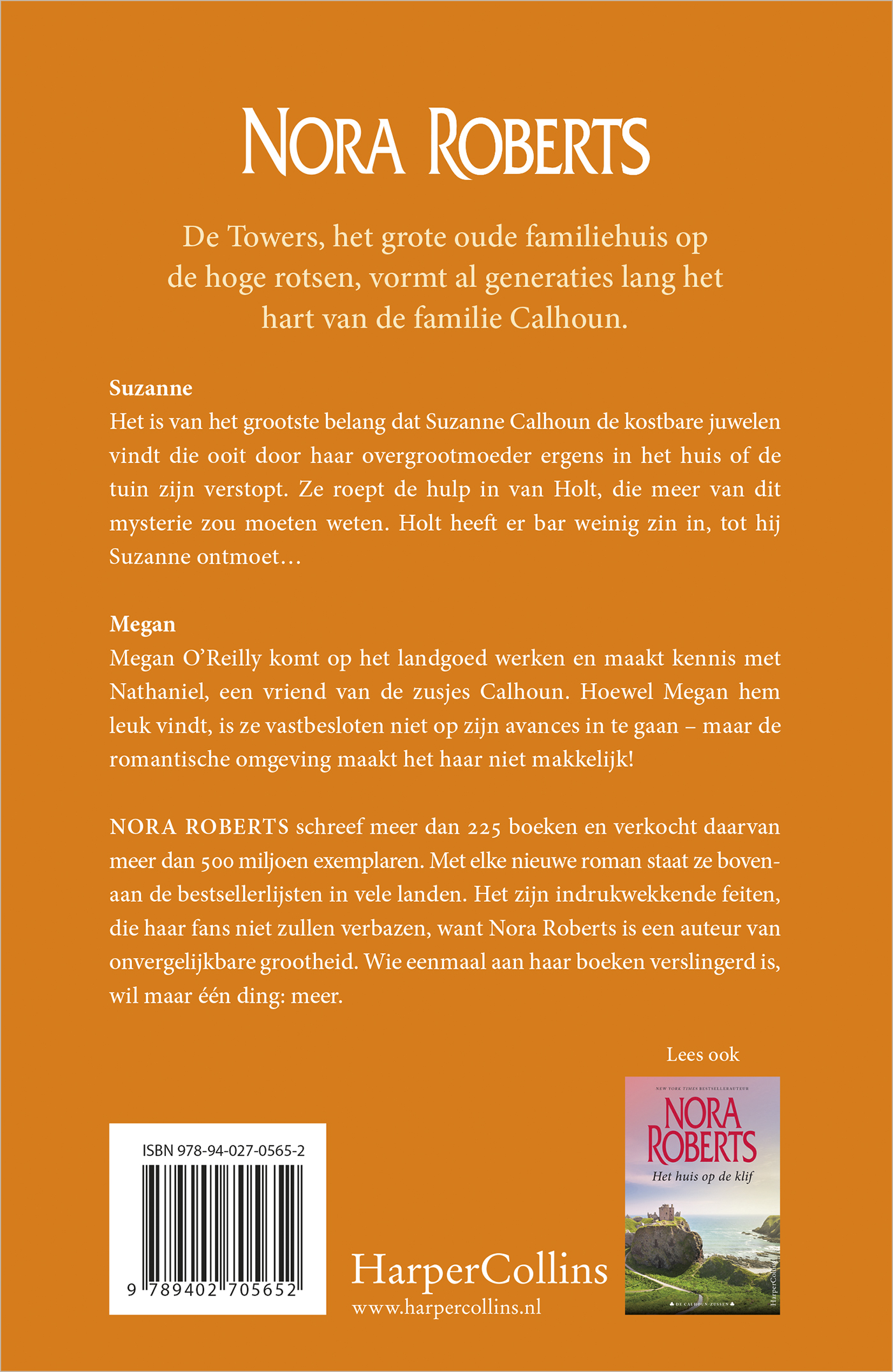 Achterkant van Aan de wilde kust