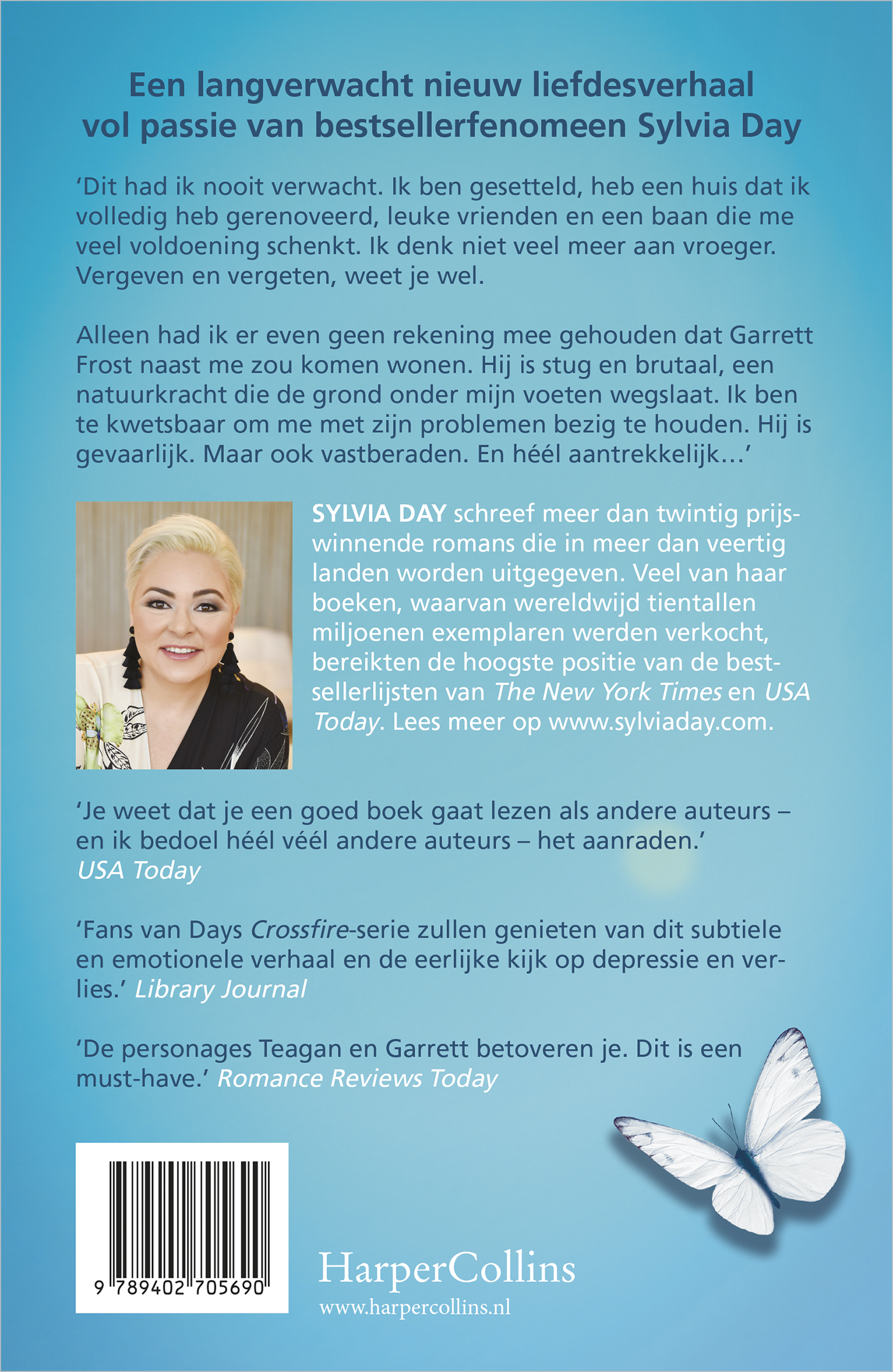 Achterkant van Verstrengeld met jou