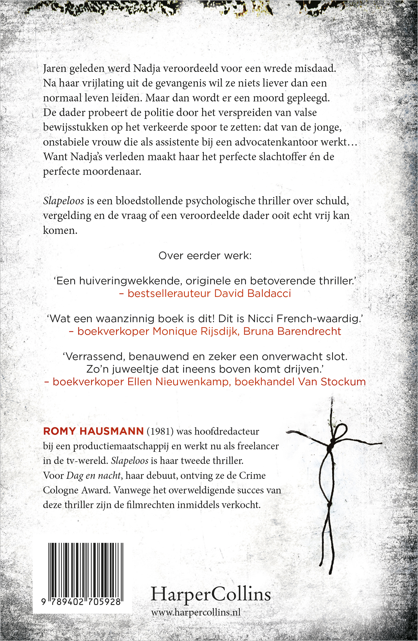 Achterkant van Slapeloos