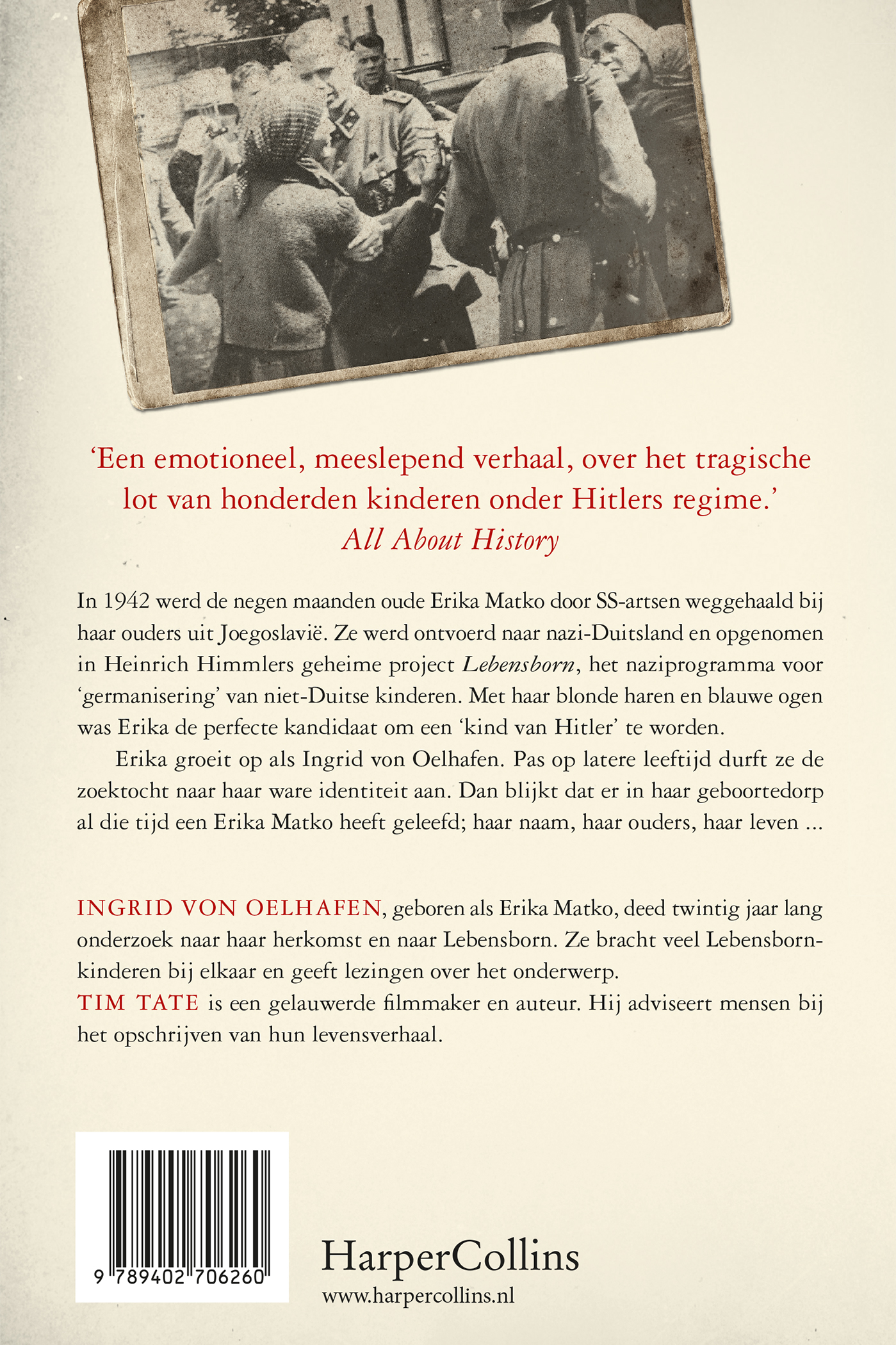 Achterkant van Niemands kind
