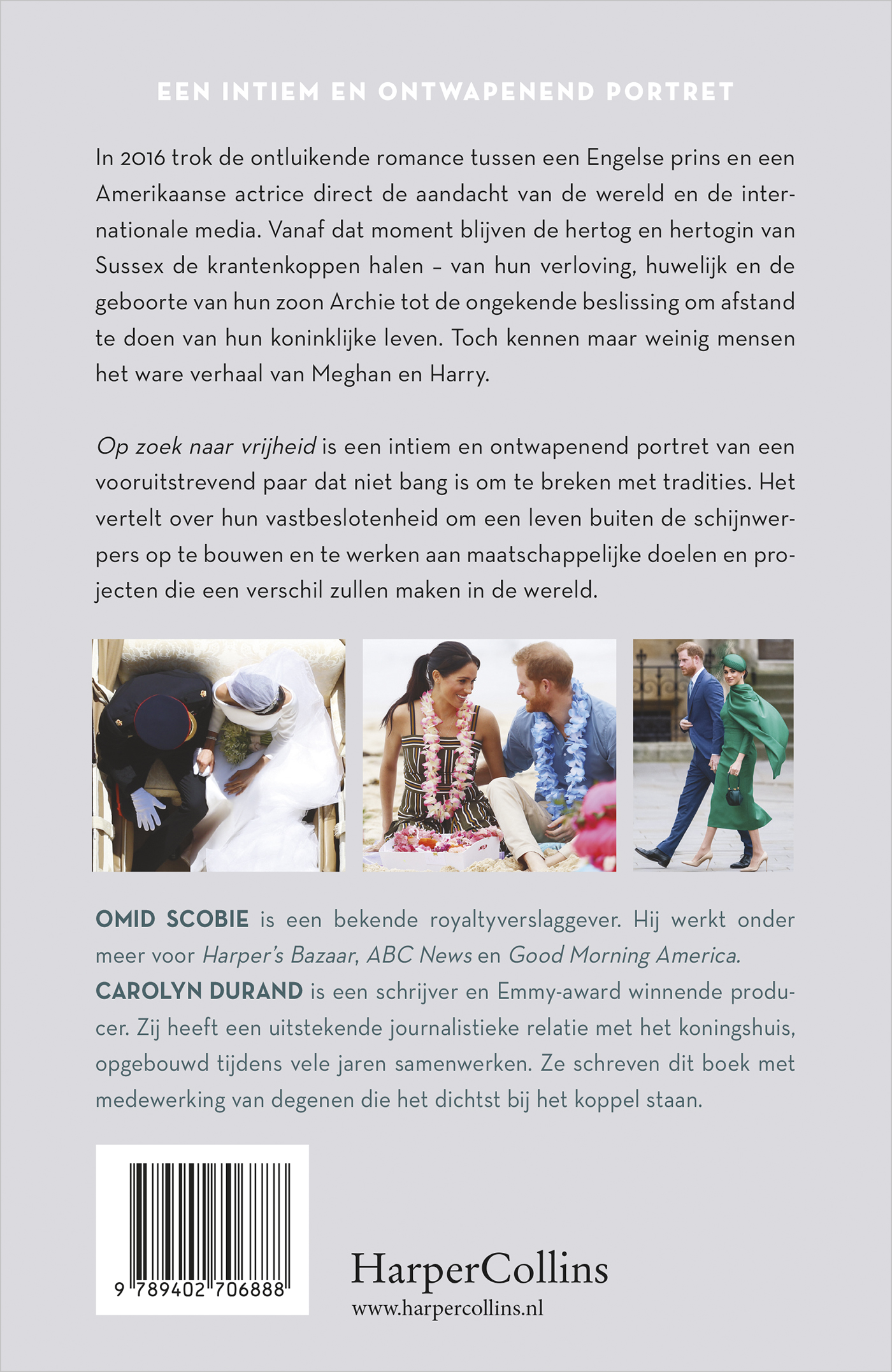 Achterkant van Meghan & Harry