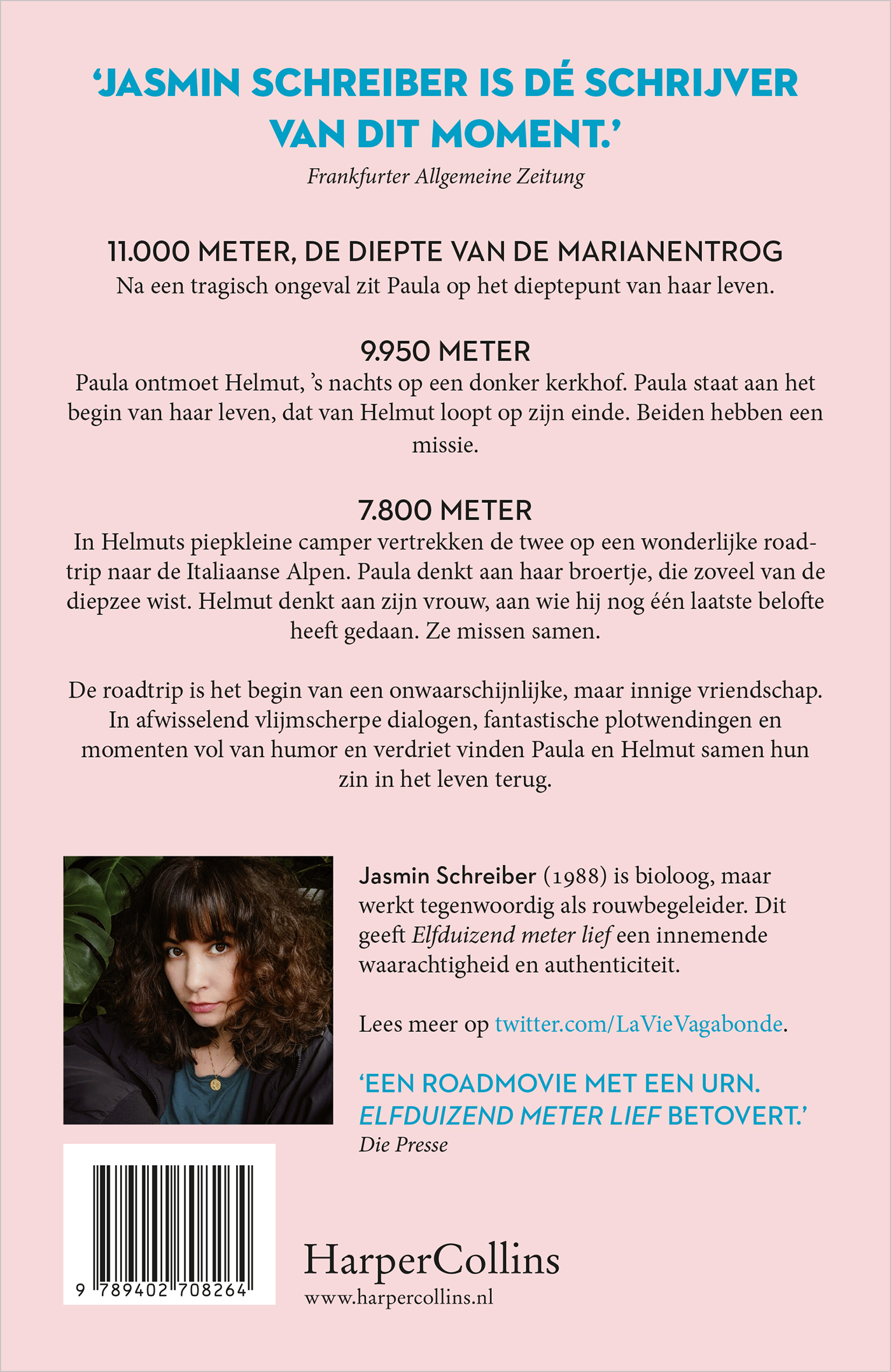 Achterkant van Elfduizend meter lief