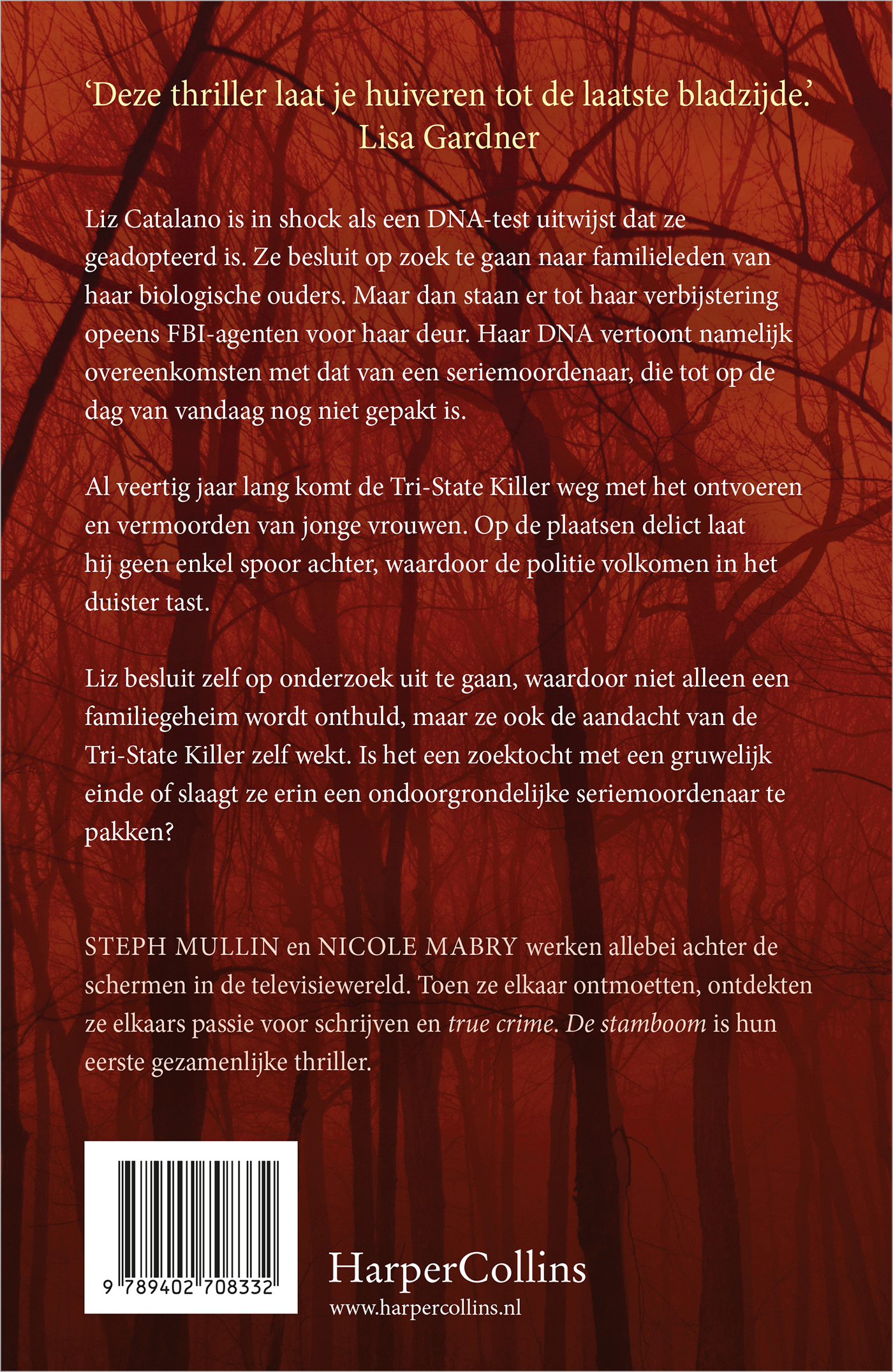 Achterkant van De stamboom