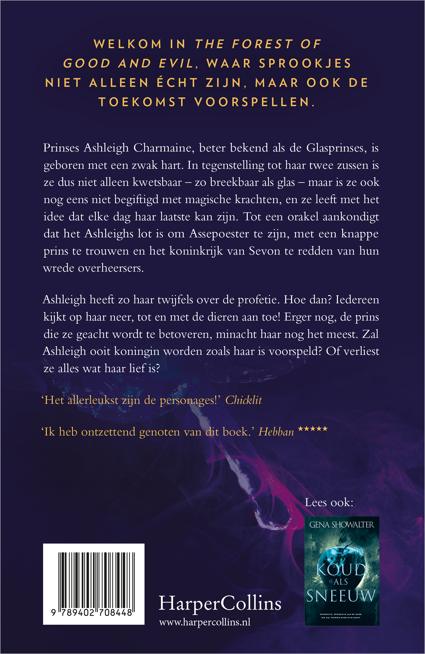 Achterkant van Breekbaar als glas