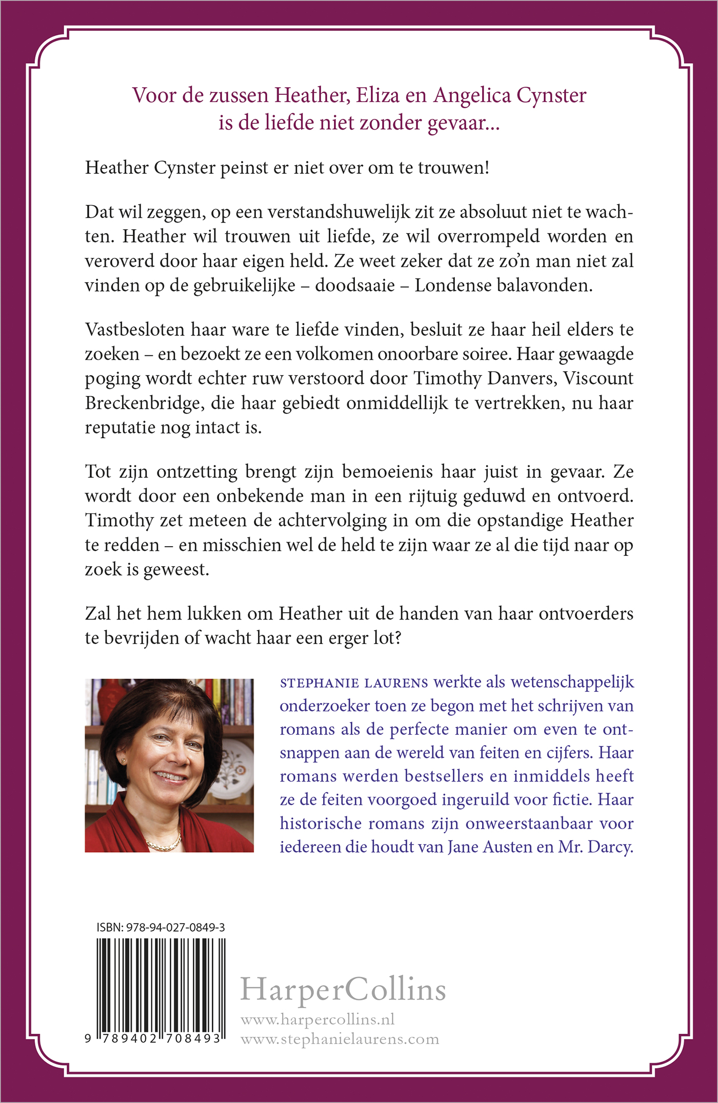 Achterkant van Het heft in eigen hand