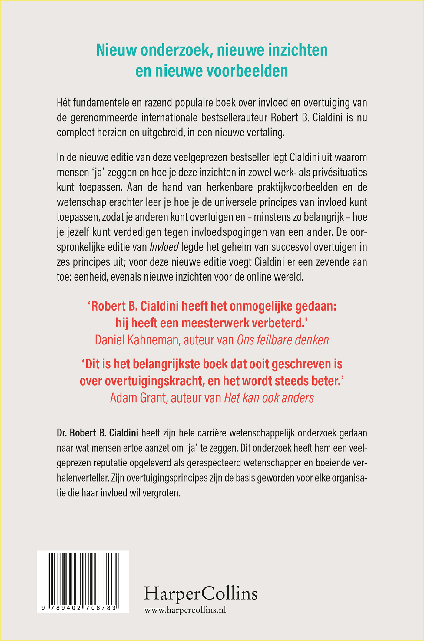 Achterkant van Invloed