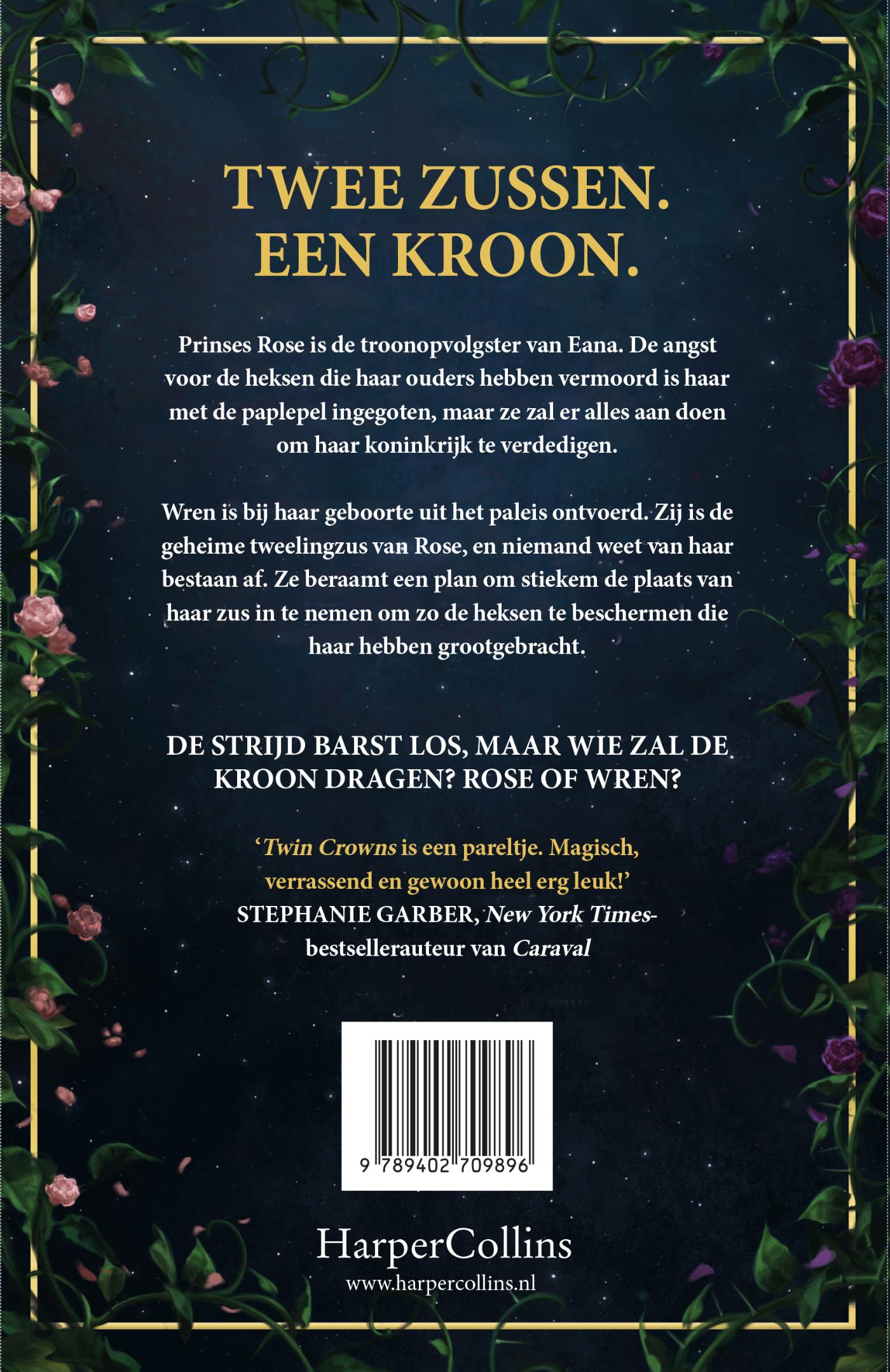 Achterkant van Twin Crowns
