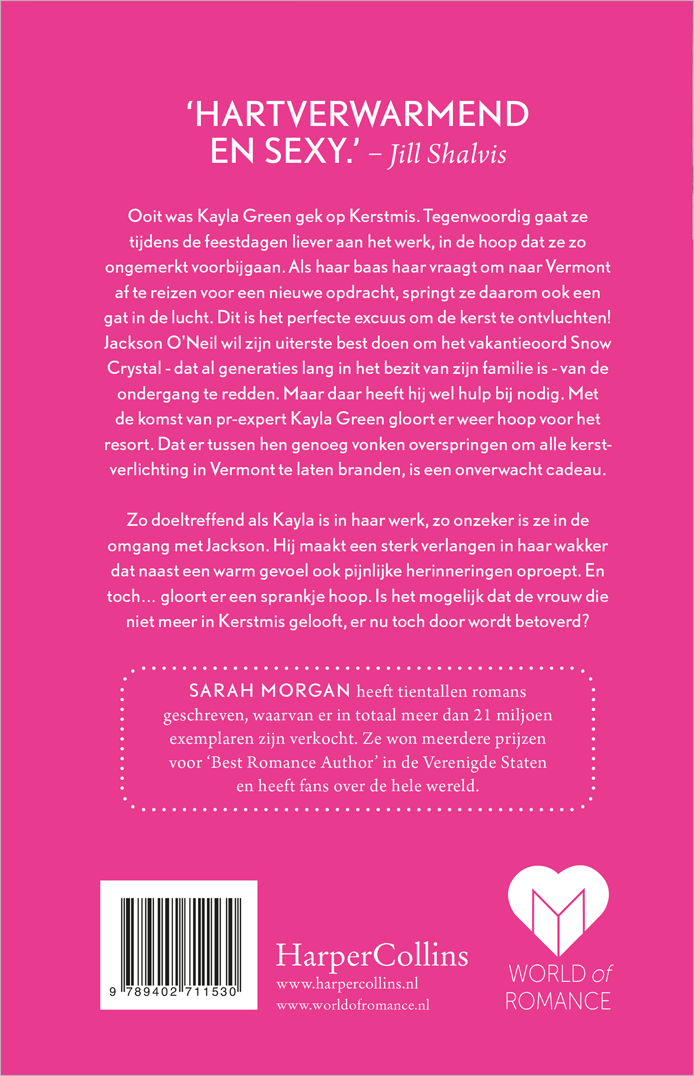 Achterkant van Winters paradijs