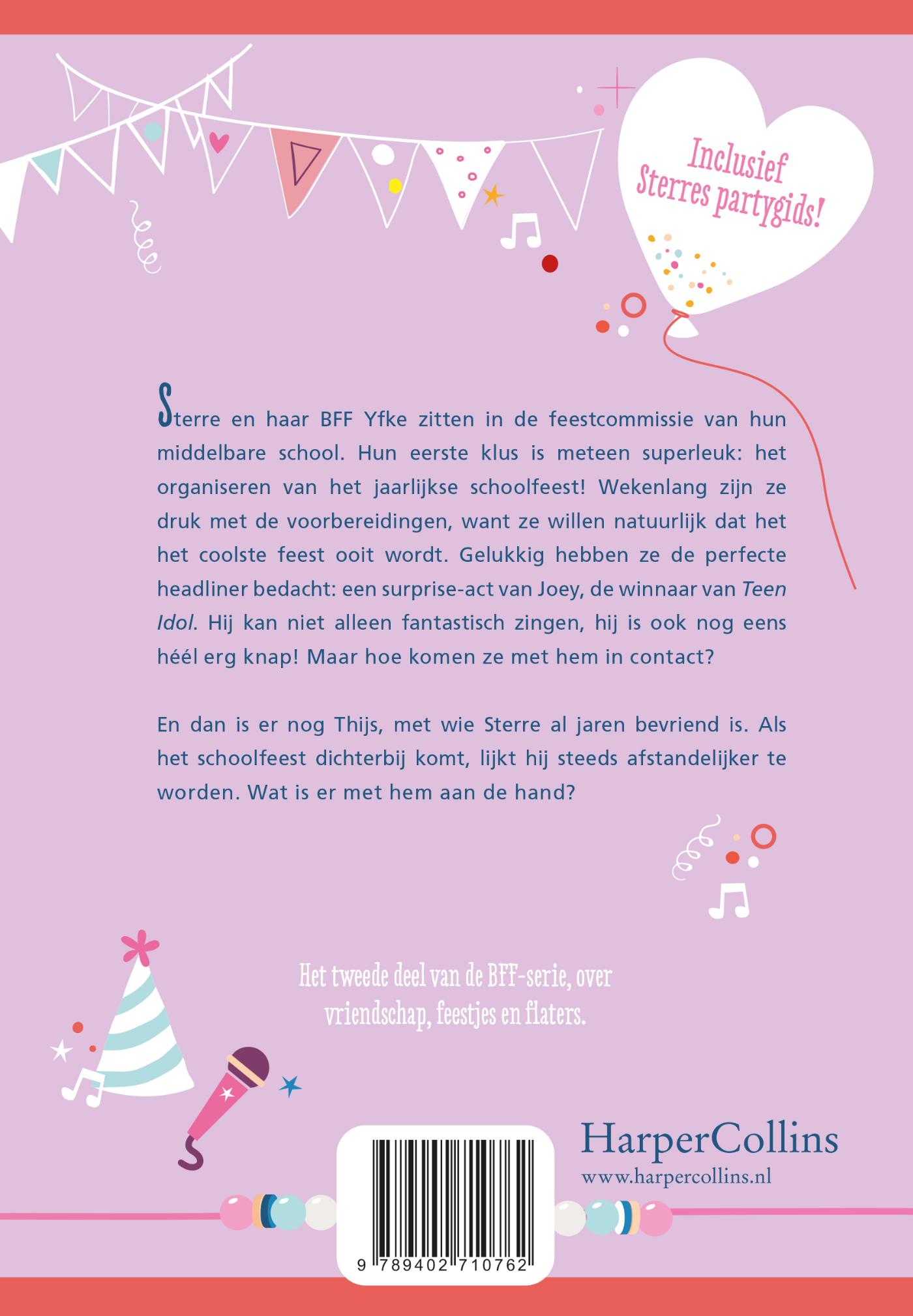 Achterkant van Sterre, partygirl!