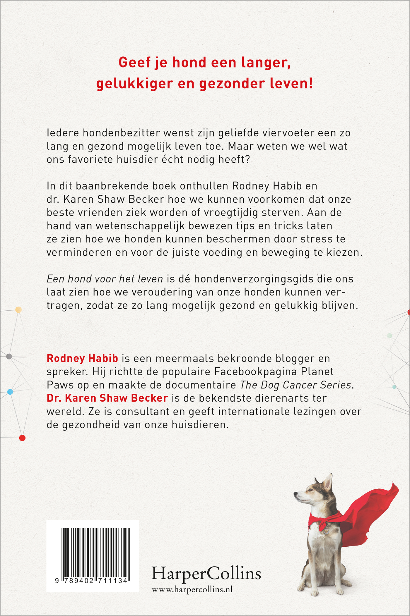 Achterkant van Een hond voor het leven