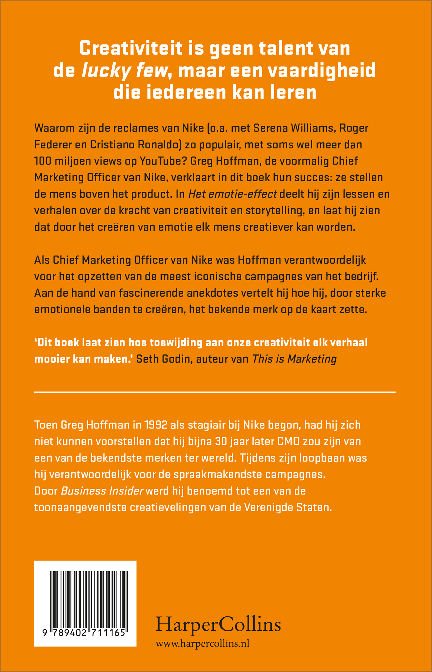 Achterkant van Het emotie-effect