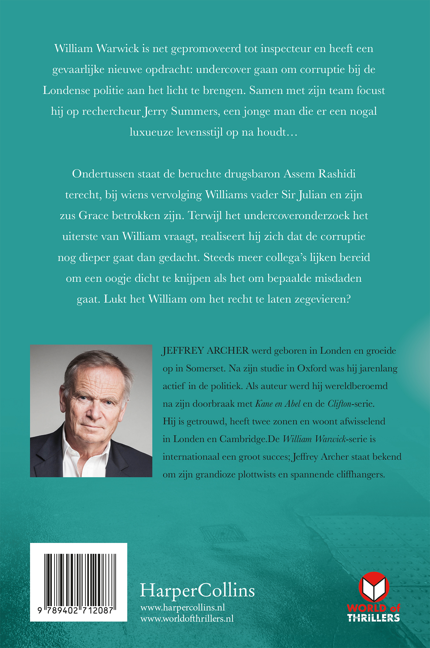 Achterkant van Een oogje dicht
