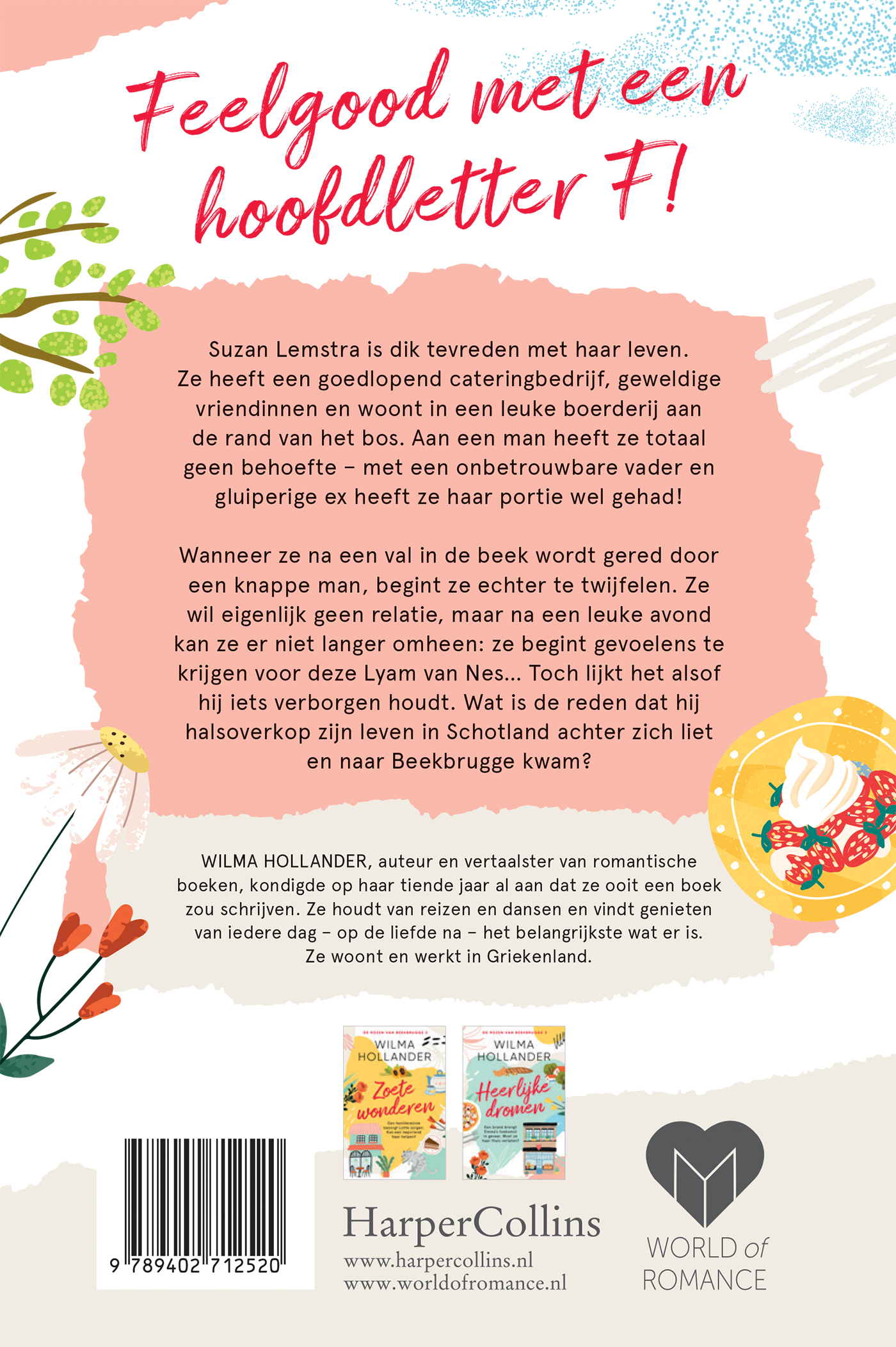 Achterkant van Smaak van liefde