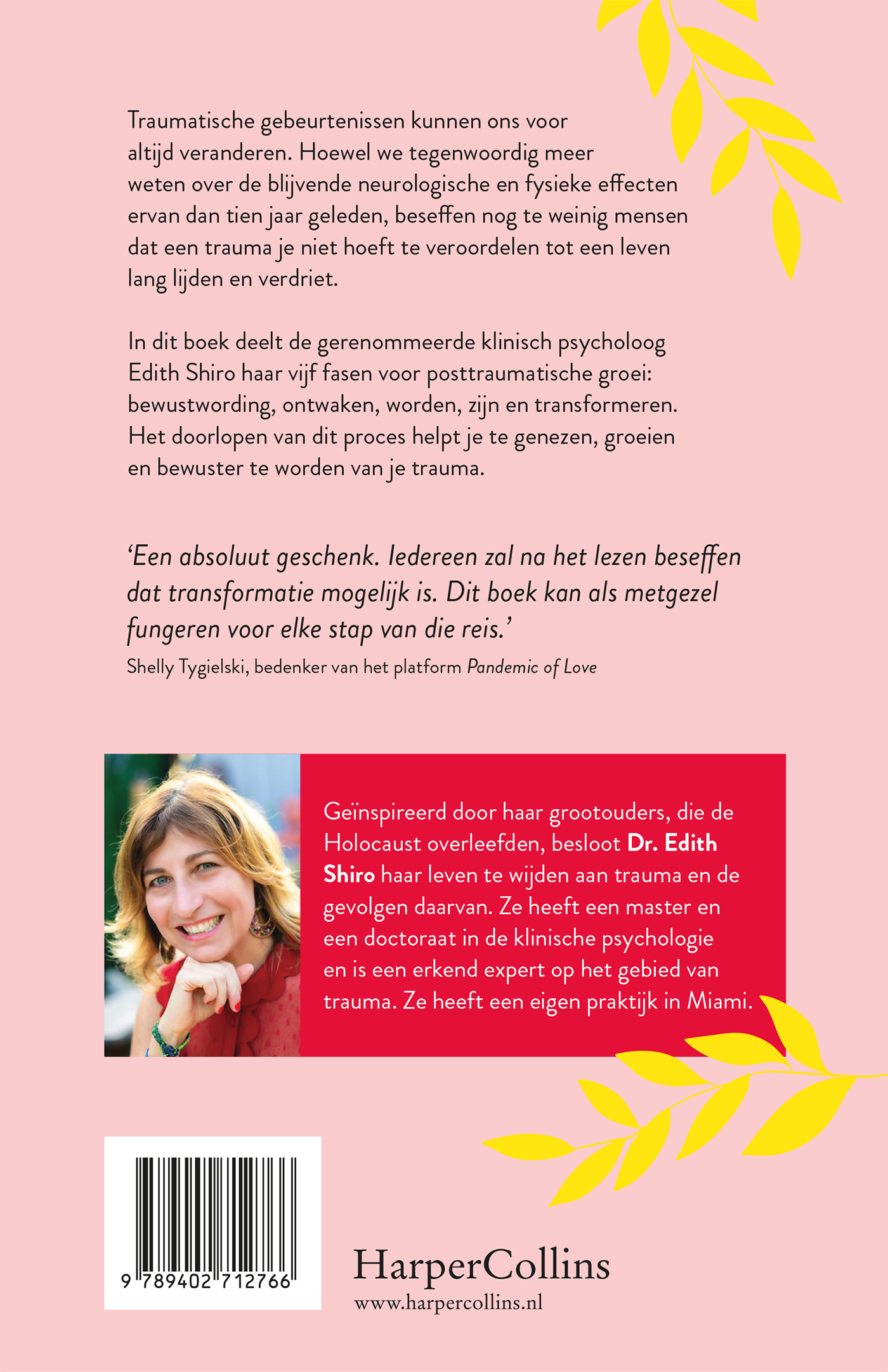 Achterkant van Trauma als onverwacht geschenk
