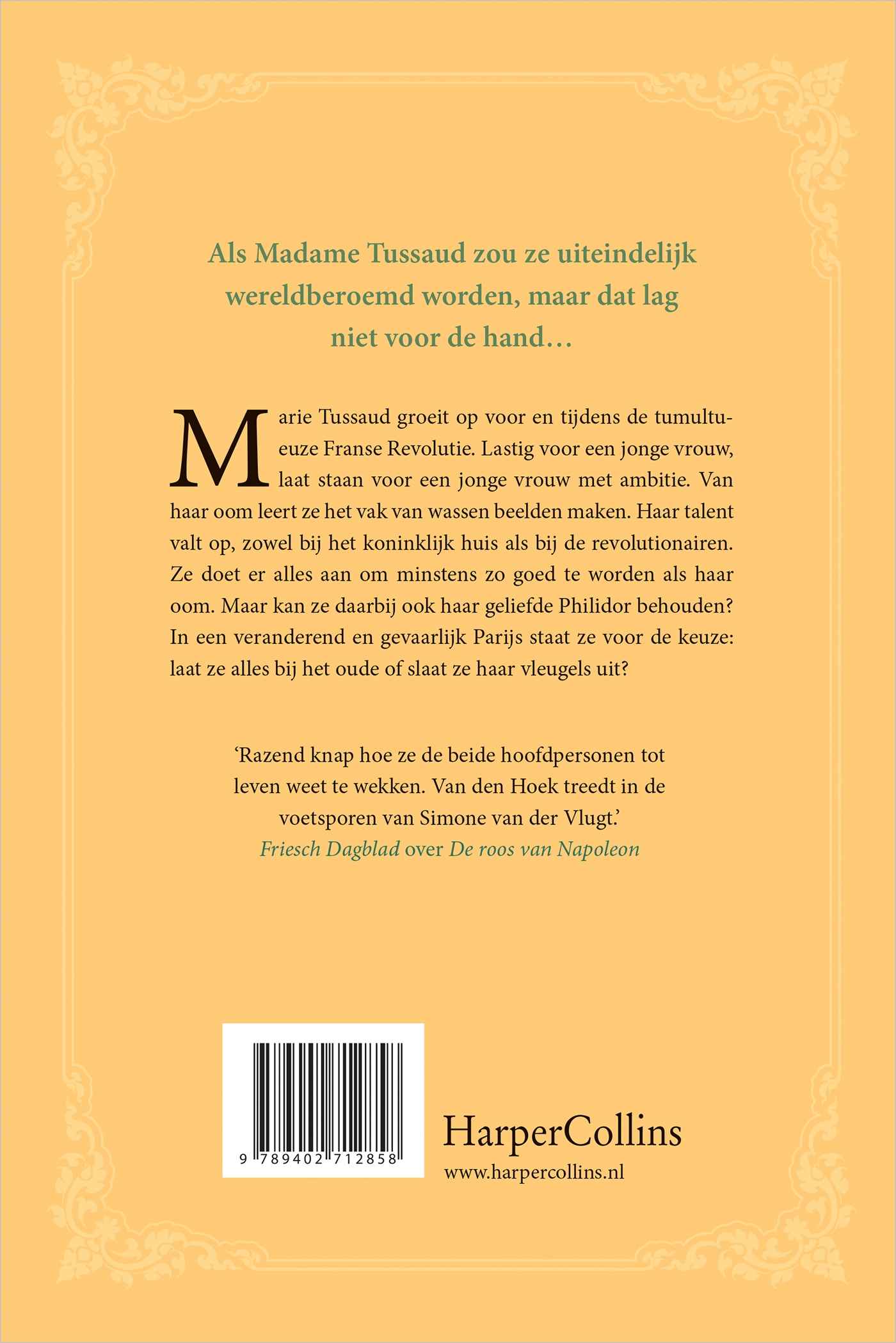 Achterkant van Madame