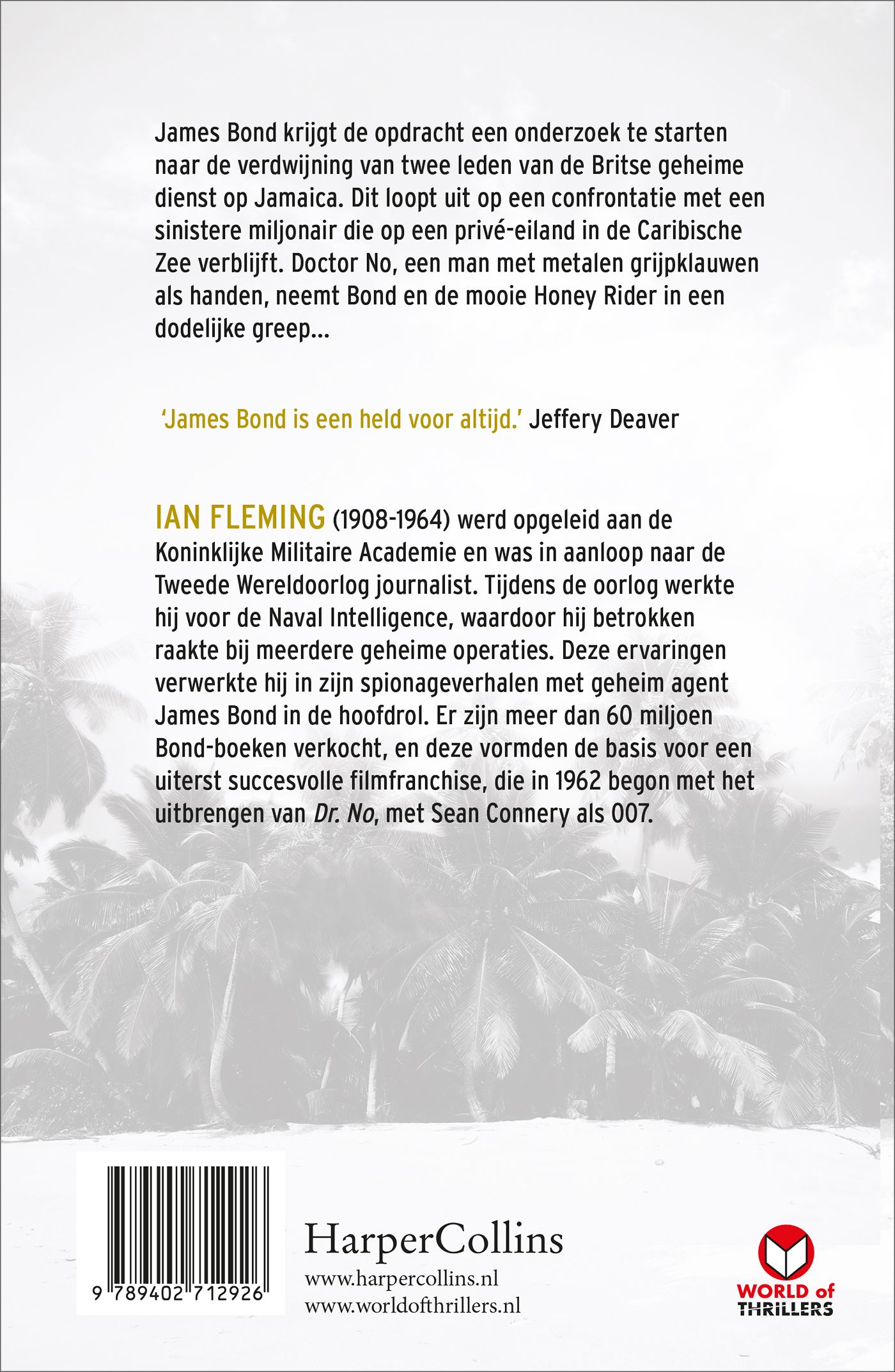 Achterkant van Dr. No