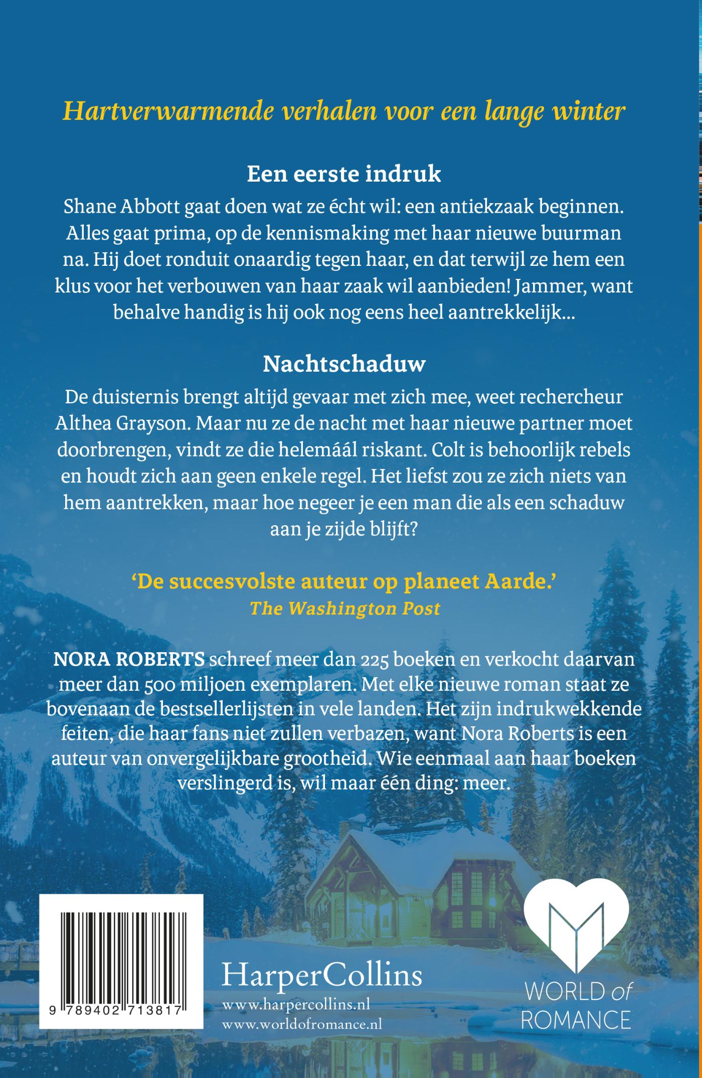 Achterkant van Liefde in de sneeuw