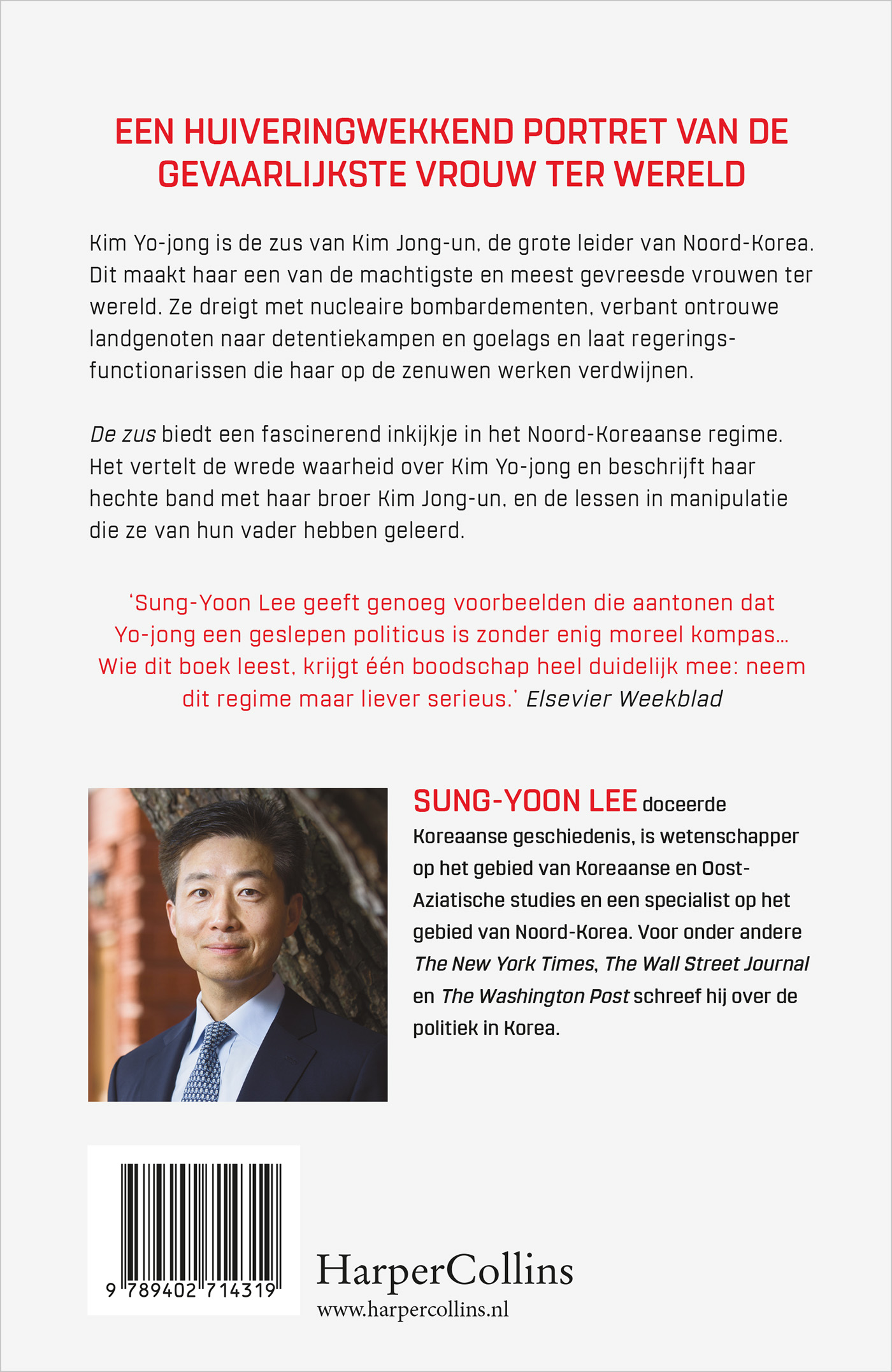Achterkant van De zus