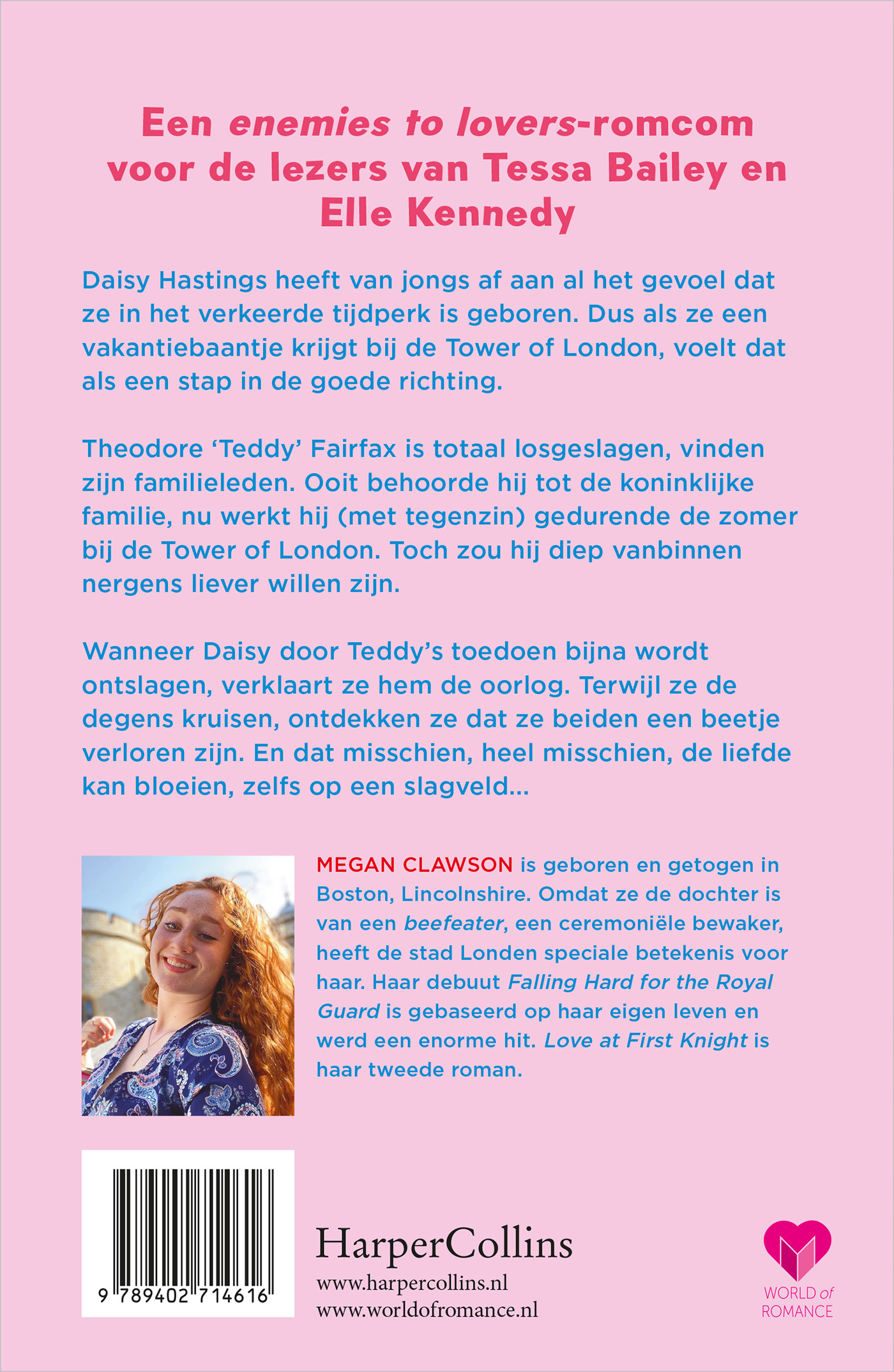Achterkant van Love at First Knight