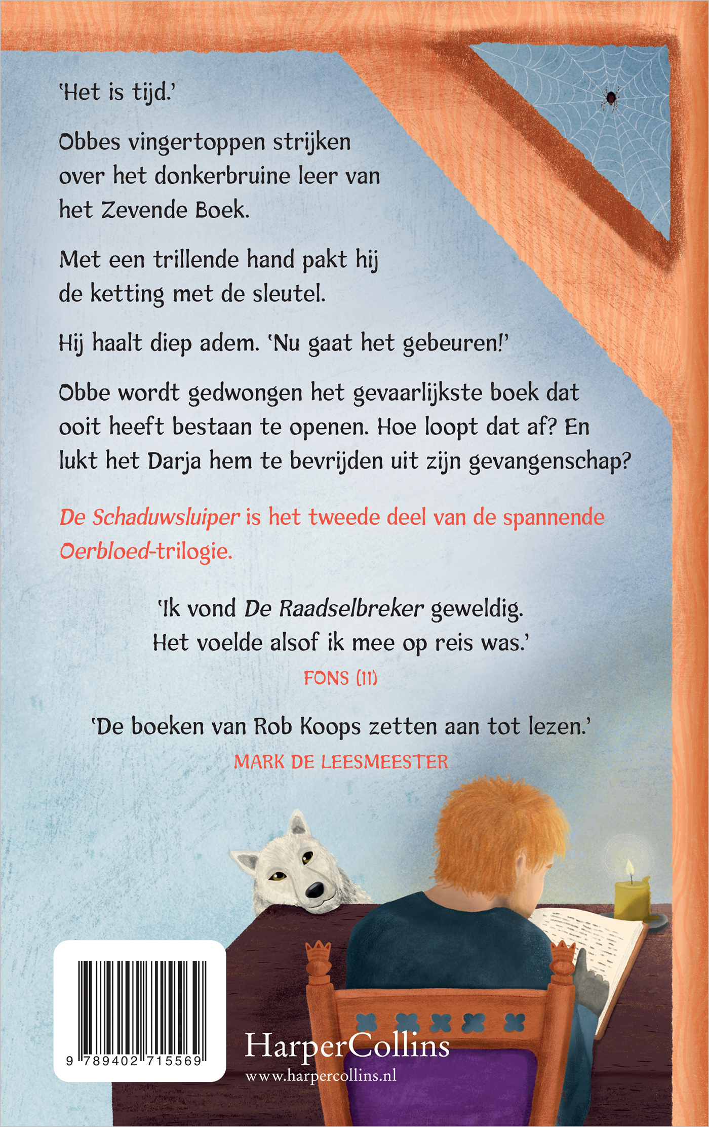 Achterkant van De Schaduwsluiper