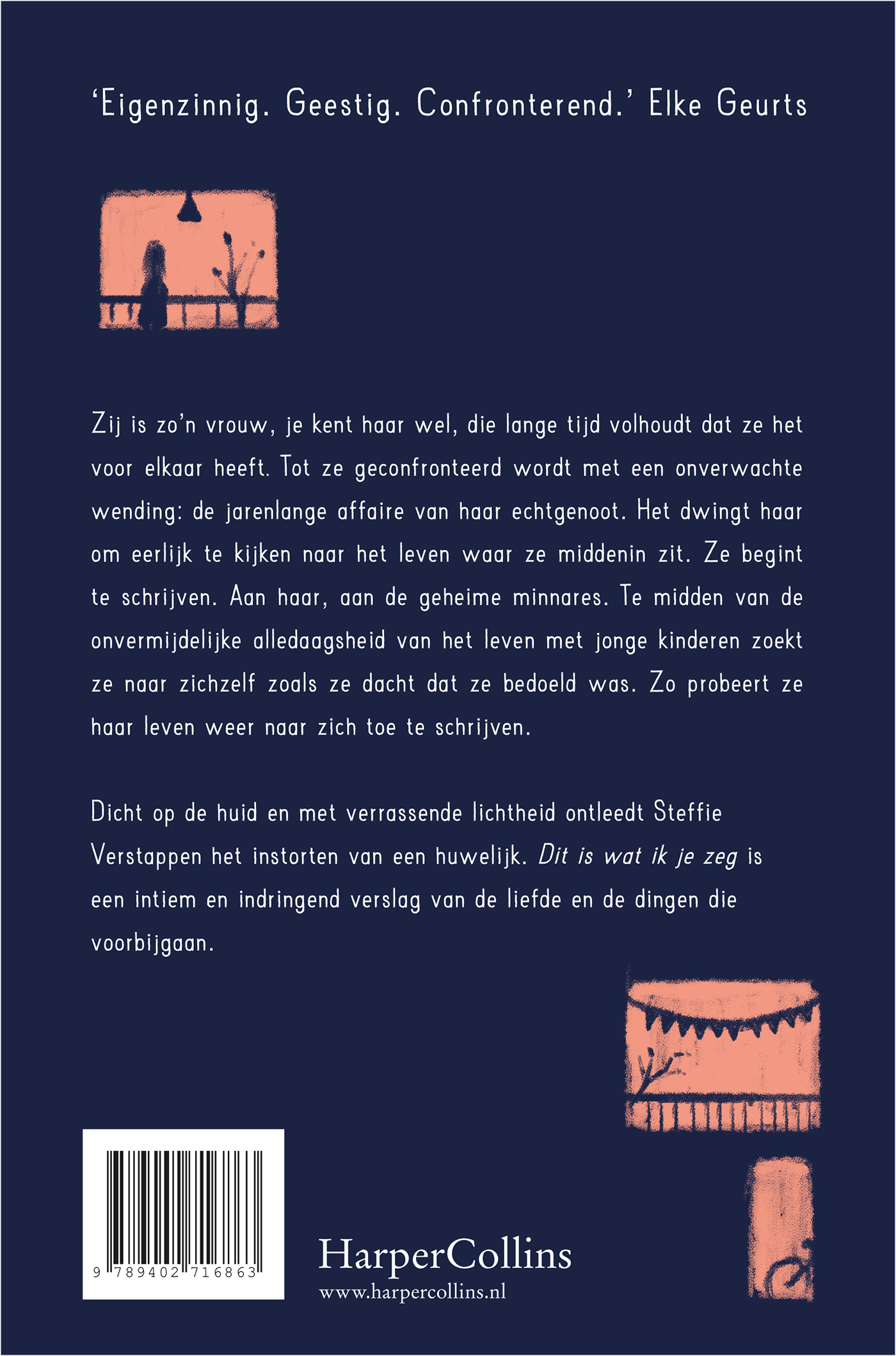 Achterkant van Dit is wat ik je zeg